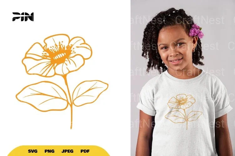 Floral SVG Bundle - Flower Clipart Collection