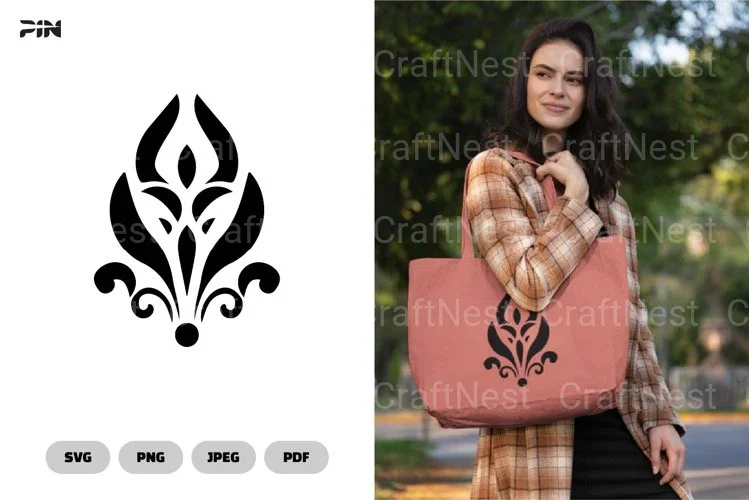 Floral Tribal Tattoo SVG Bundle