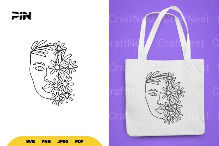 Floral Women SVG Bundle