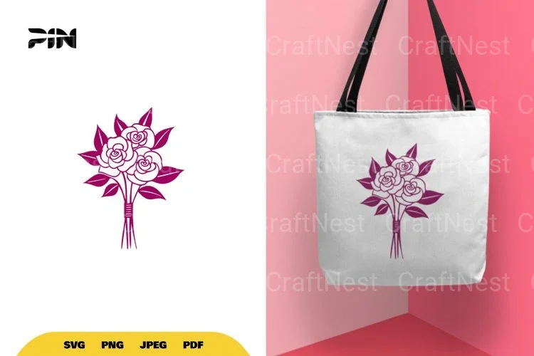 Flower Bouquet SVG Bundle