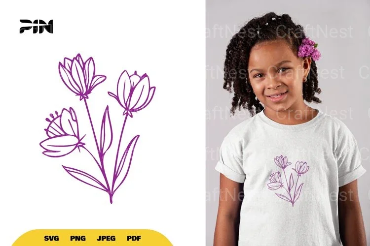 Flower Floral SVG Bundle