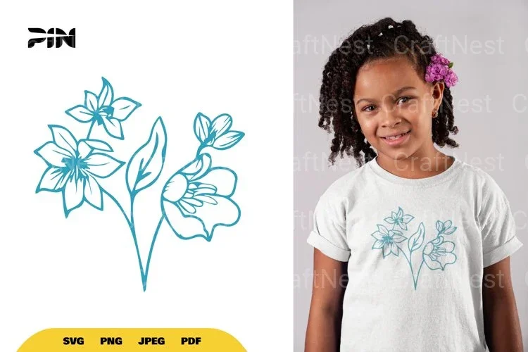 Flower Floral SVG Bundle