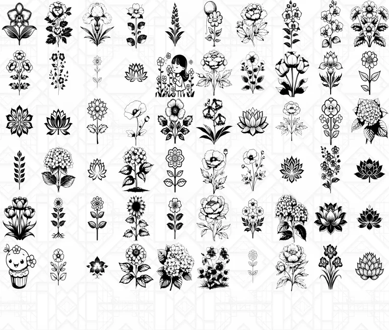 Flower SVG Bundle - Image 2