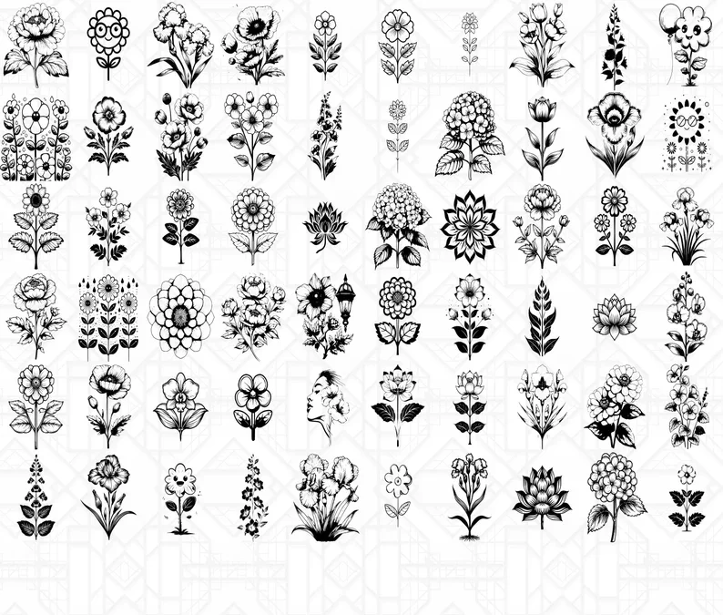 Flower SVG Bundle - Image 3