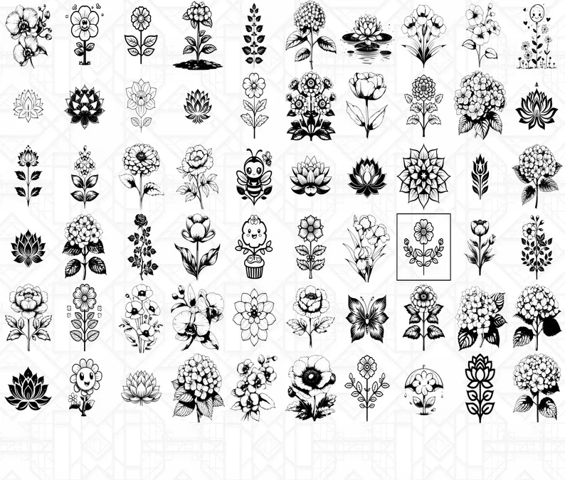 Flower SVG Bundle - Image 4