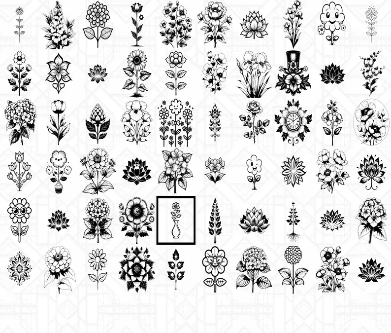 Flower SVG Bundle - Image 6