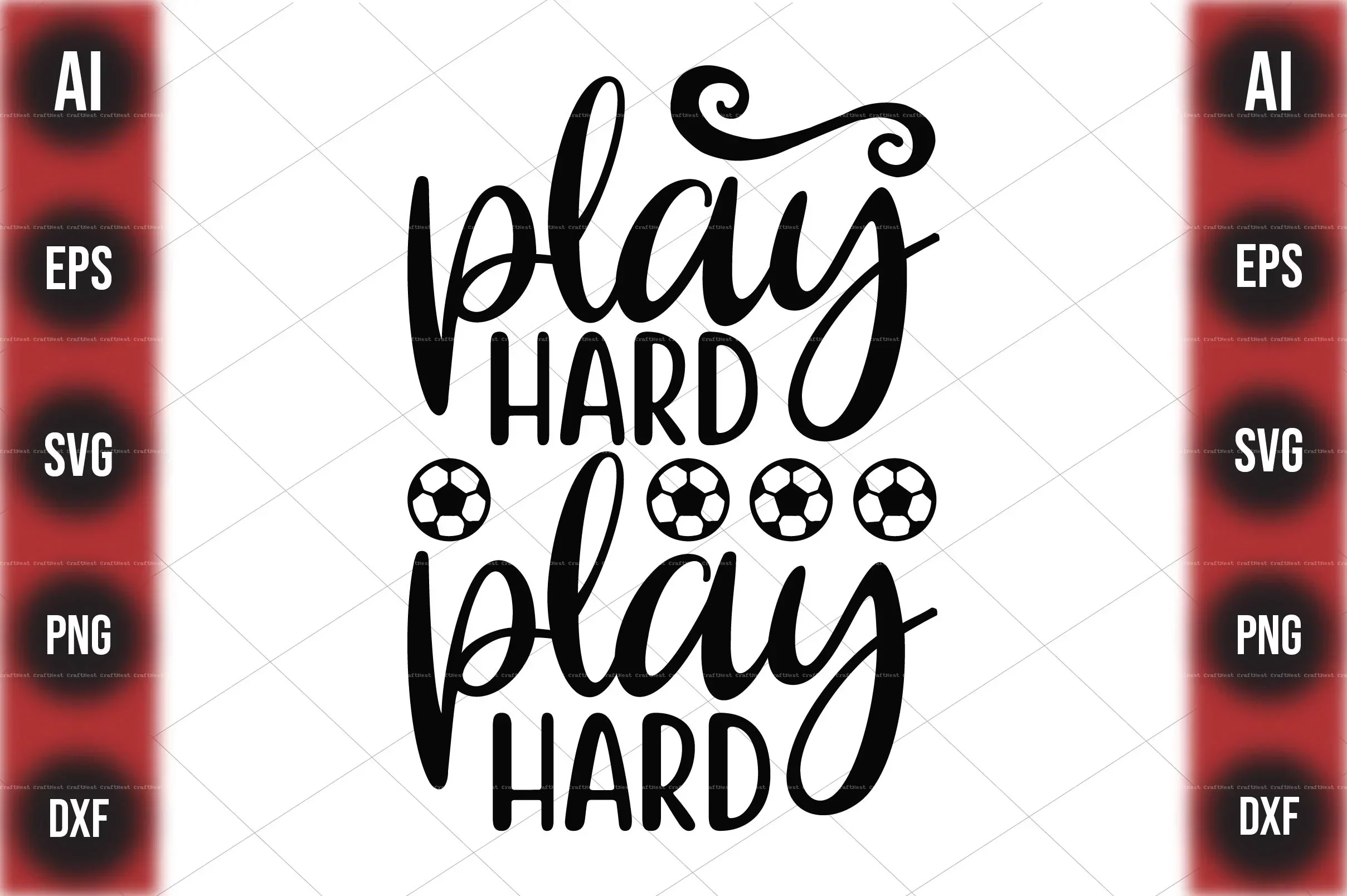 Football Design SVG Bundle - Image 3