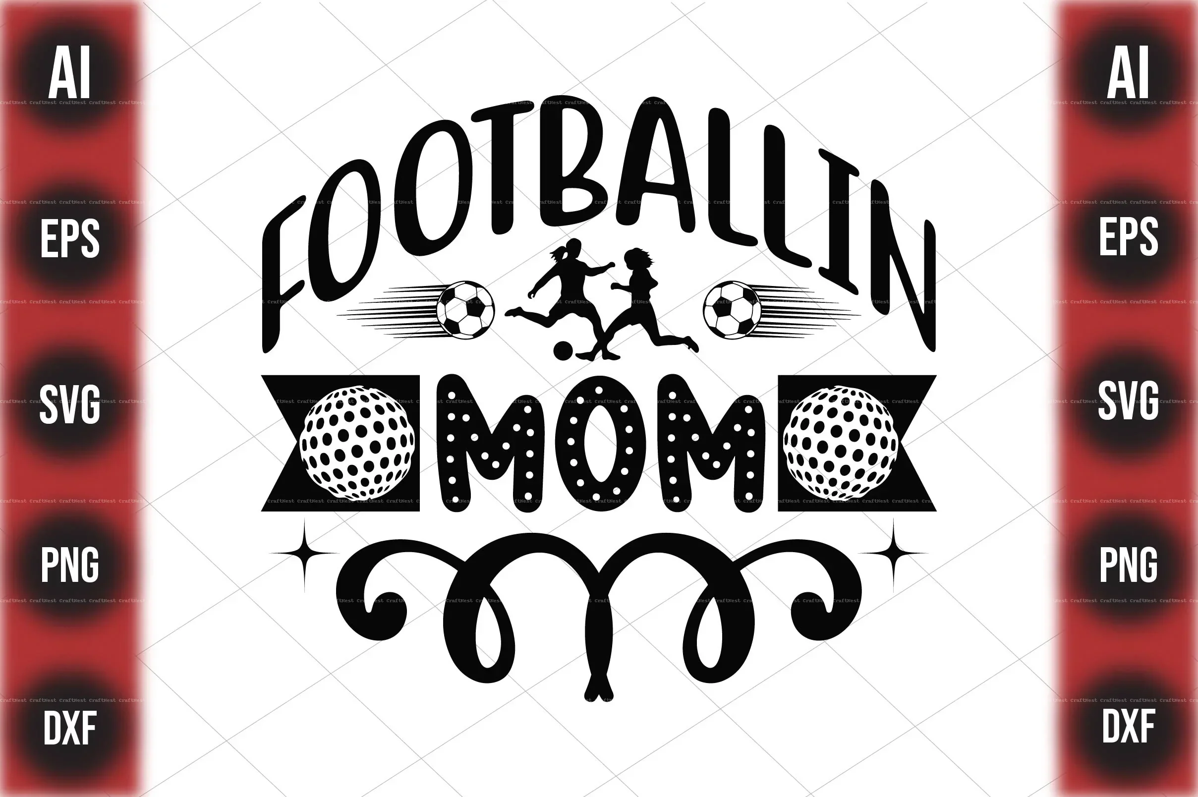 Football Design SVG Bundle - Image 8