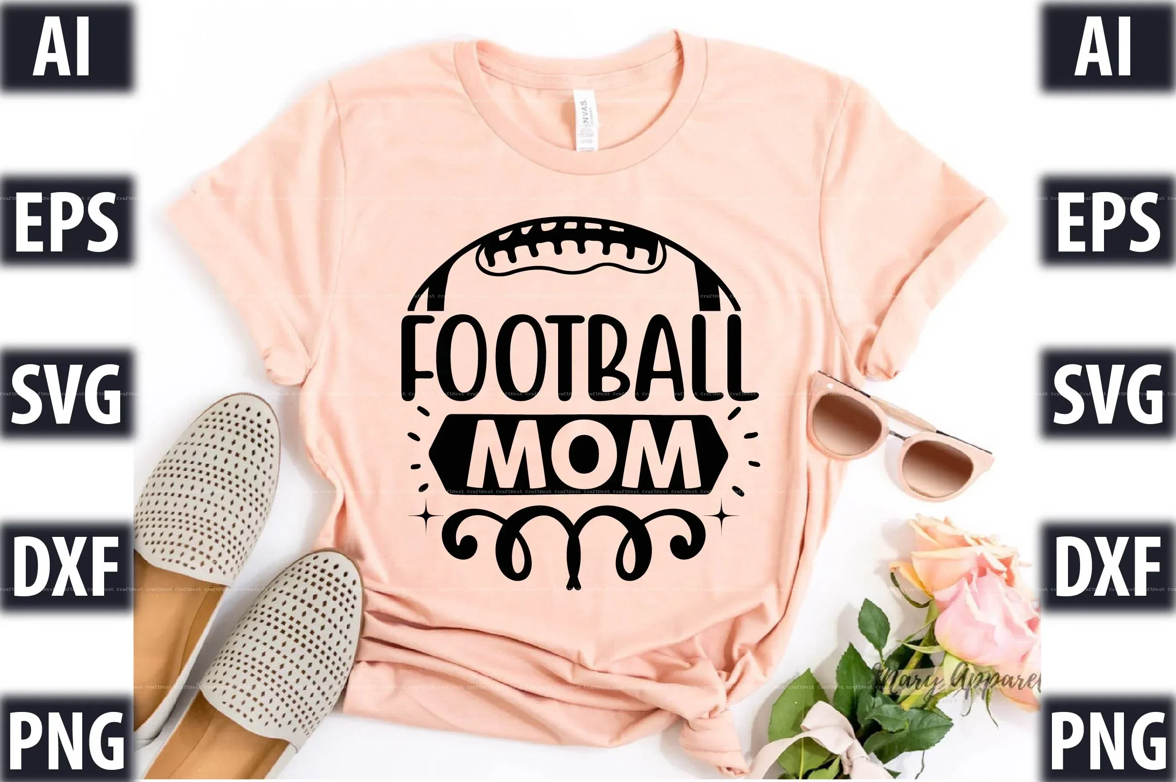 Football Design SVG Bundle - Image 11