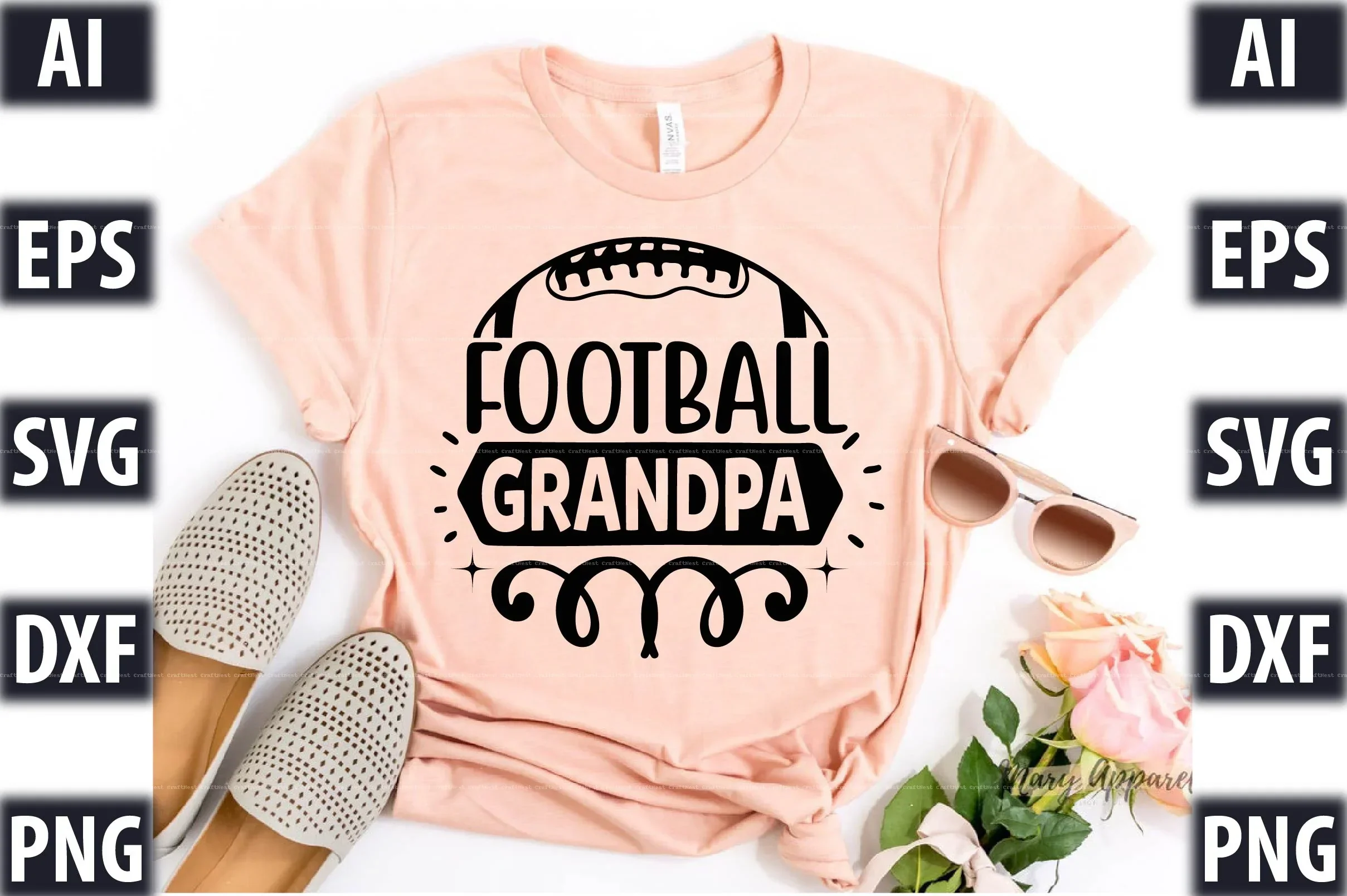 Football Design SVG Bundle - Image 14
