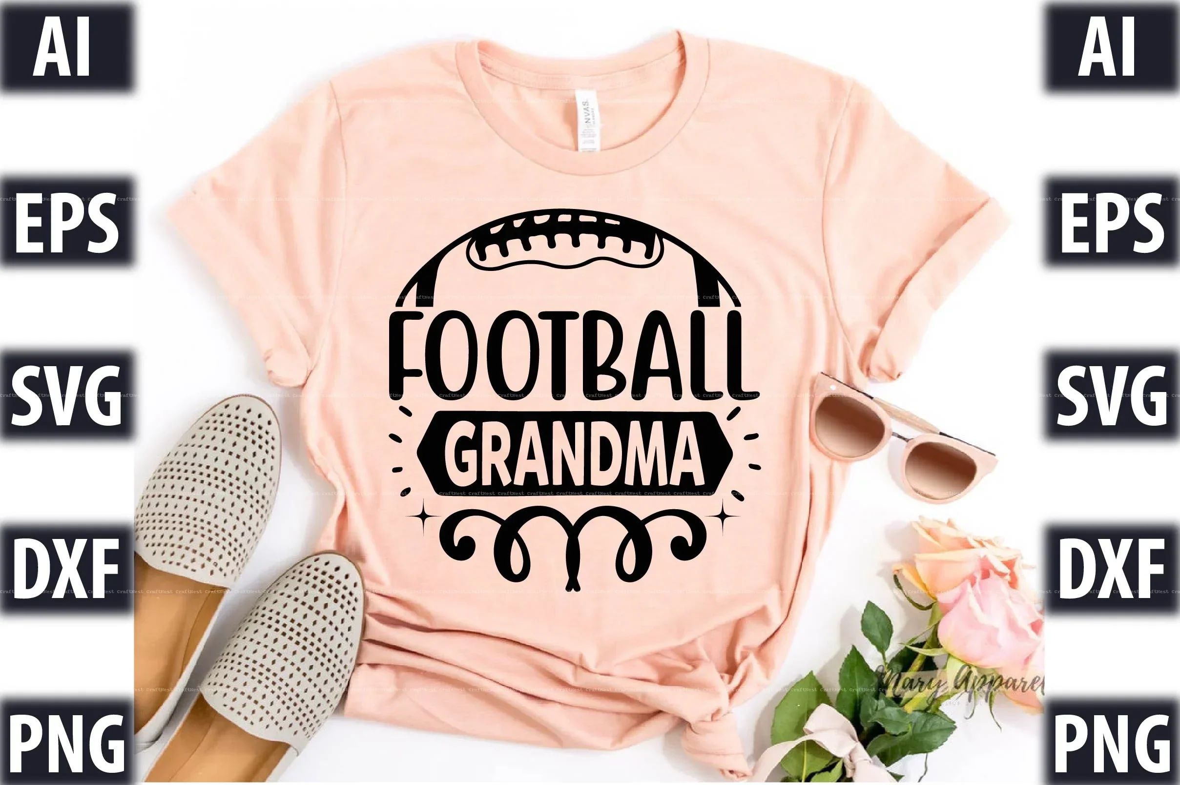 Football Design SVG Bundle - Image 6