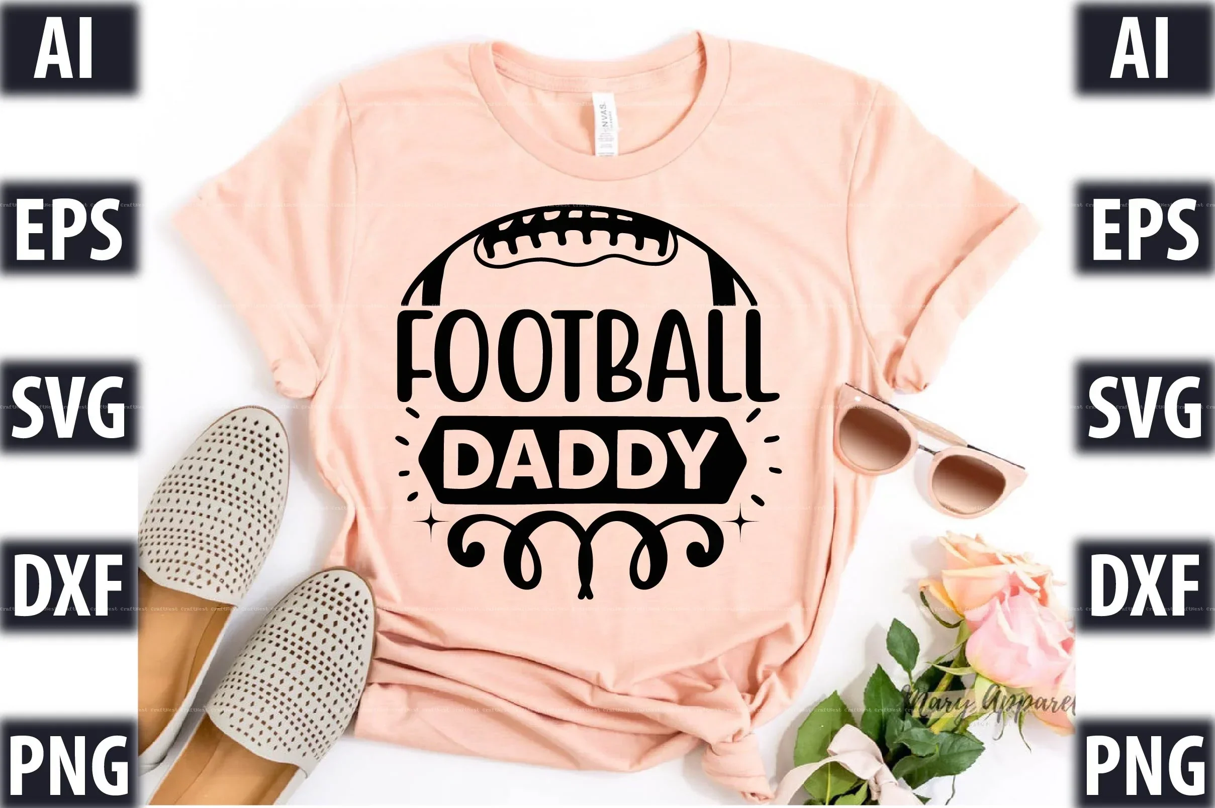 Football Design SVG Bundle - Image 9
