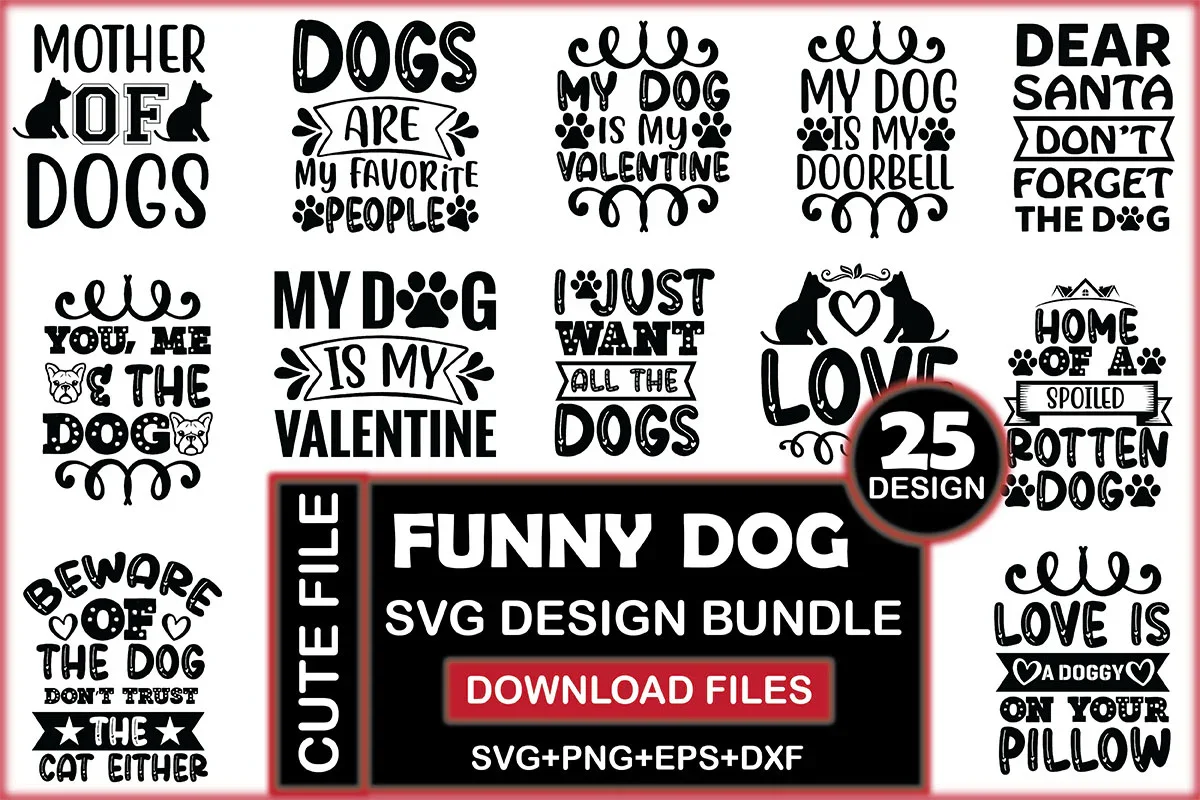 Free Dog SVG Bundle - Image 2