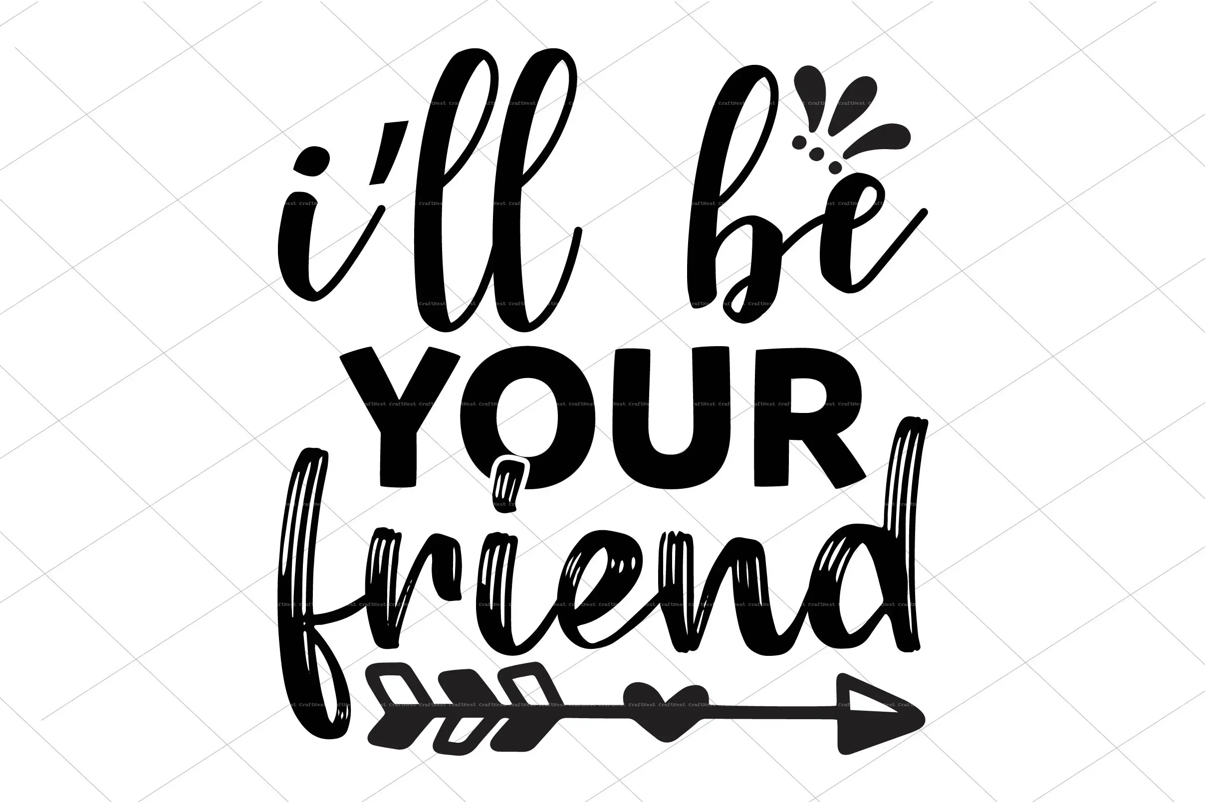 Friendship Design SVG Bundle - Image 3