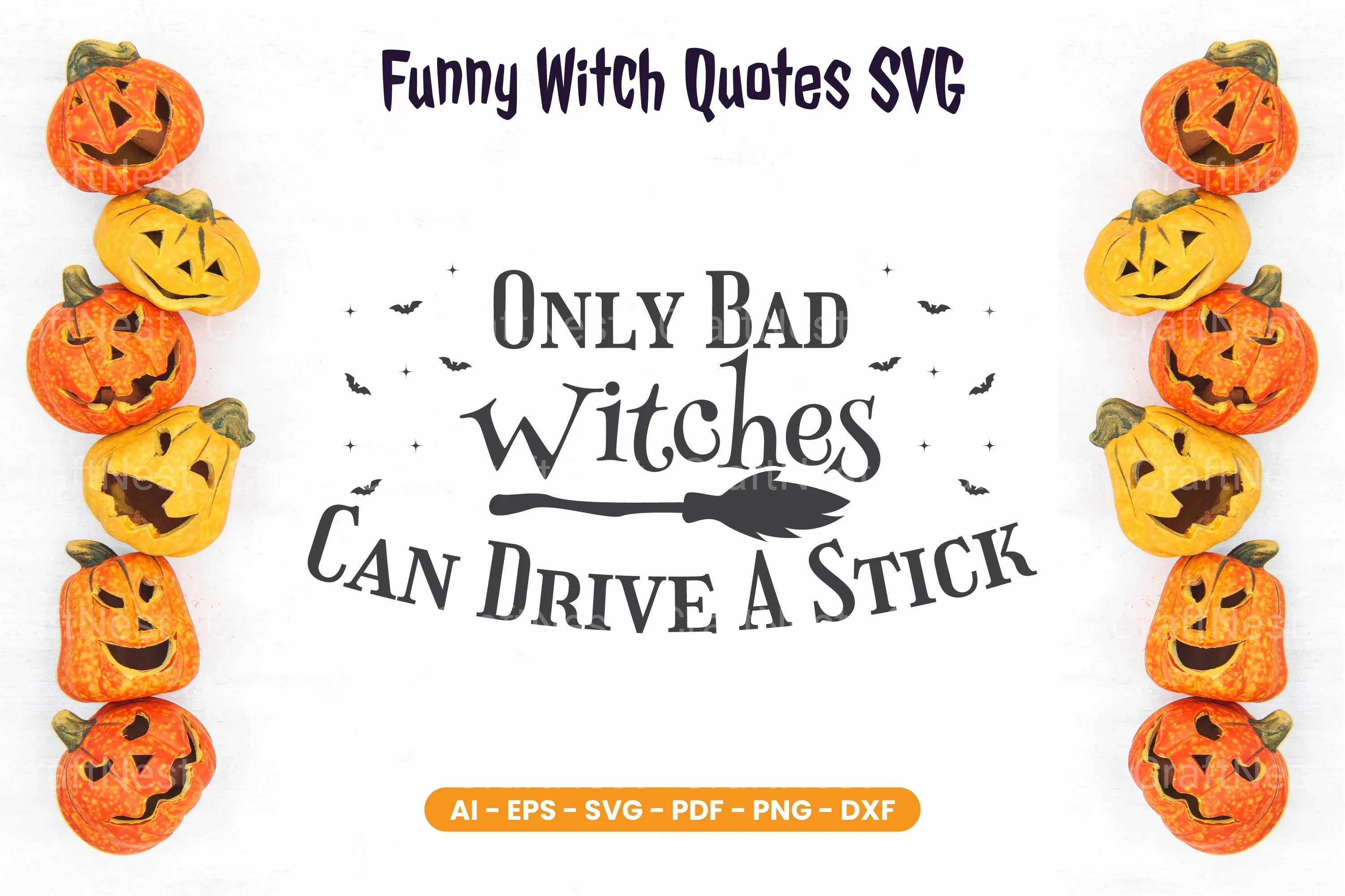 Funny Witch Quotes SVG Bundle
