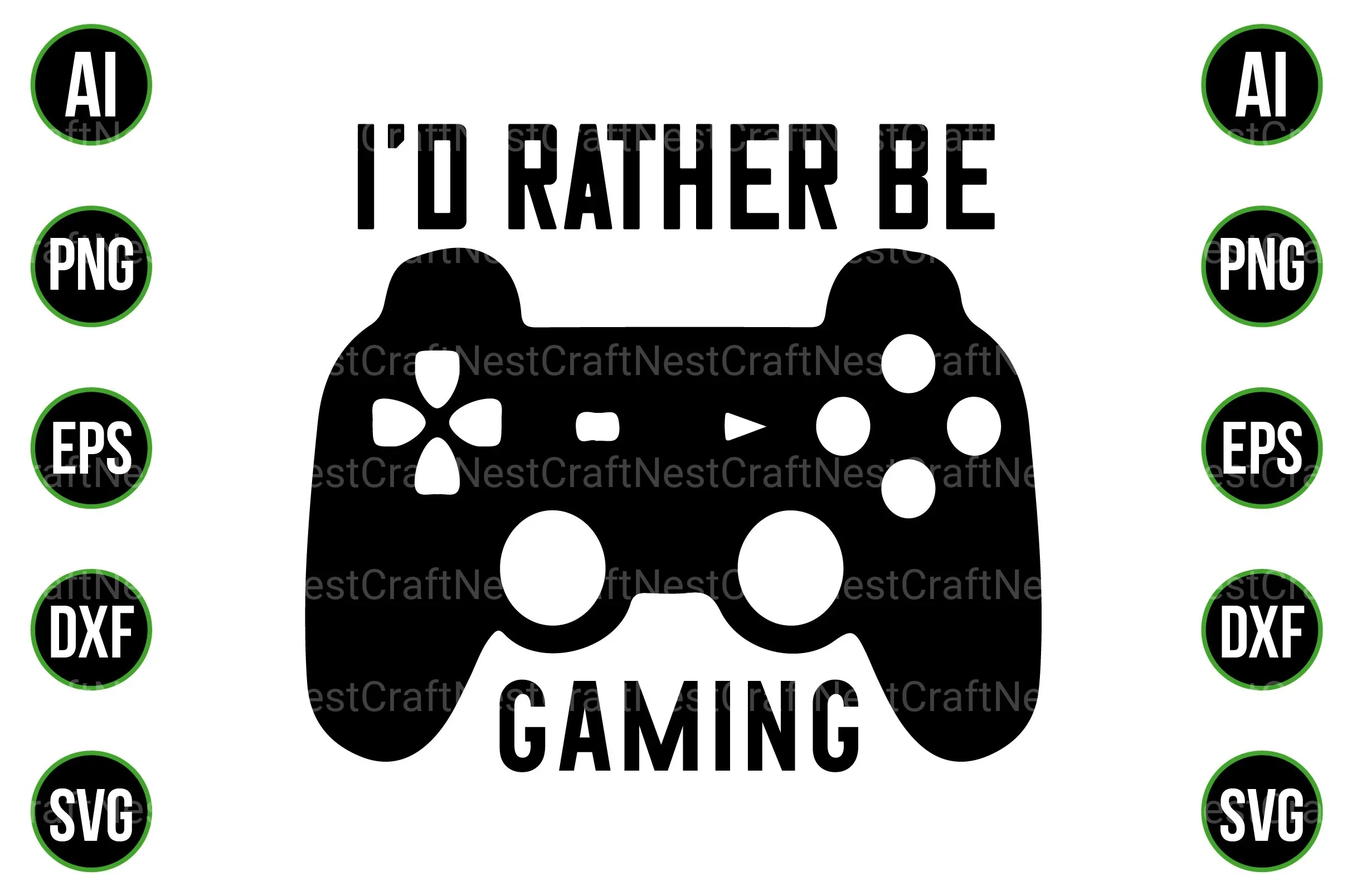 Gaming and Gamer Design Bundle - Image 6
