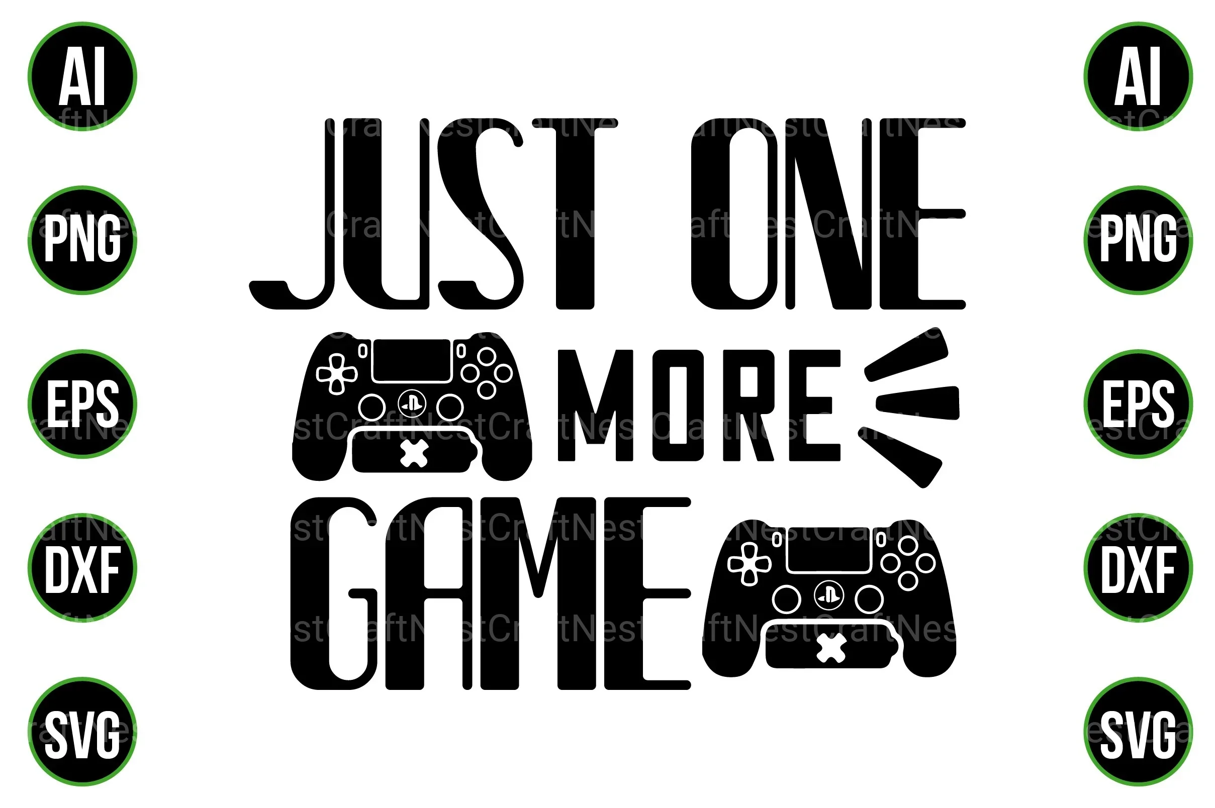 Gaming and Gamer Design Bundle - Image 8