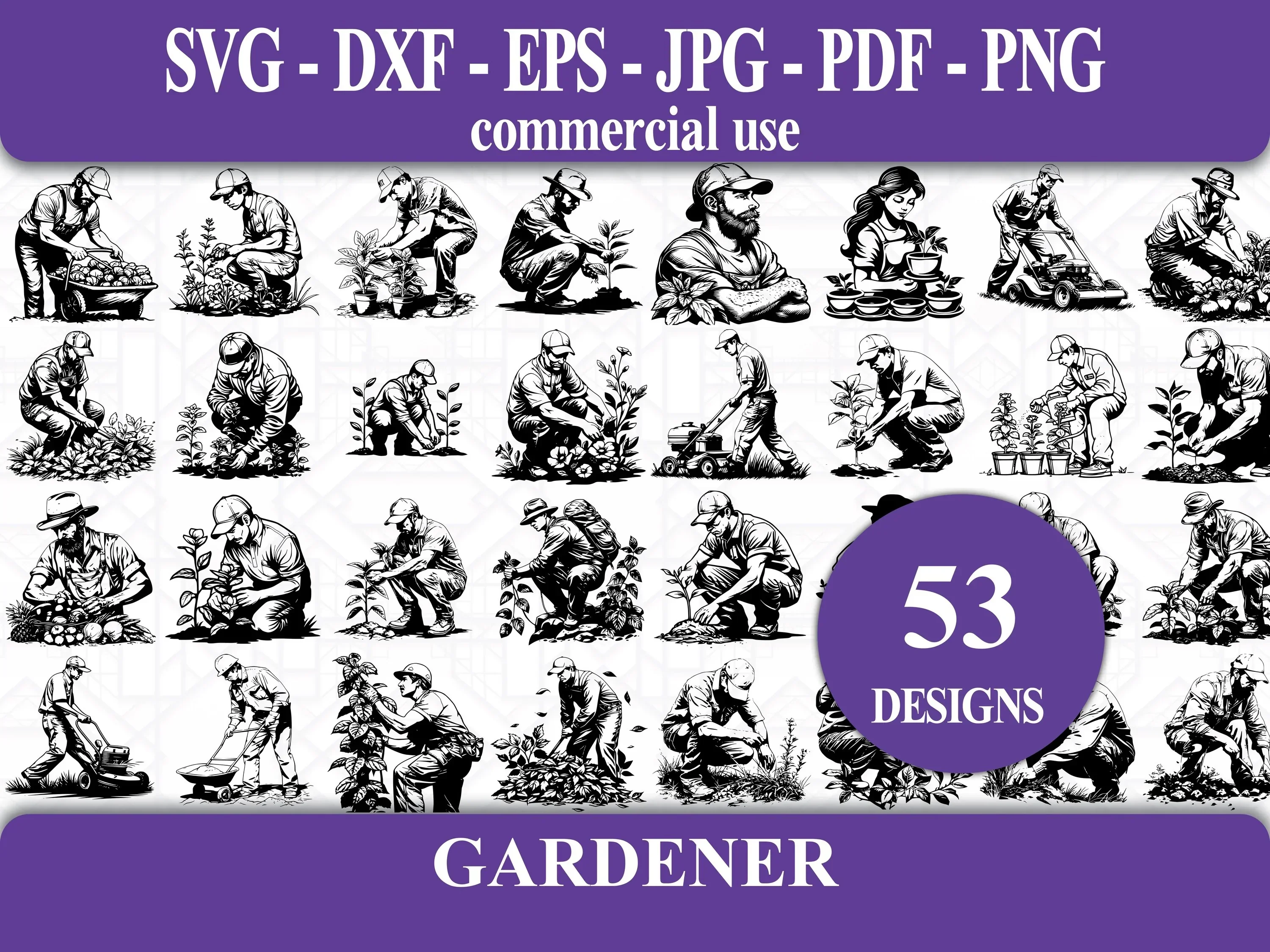 Gardener SVG Bundle