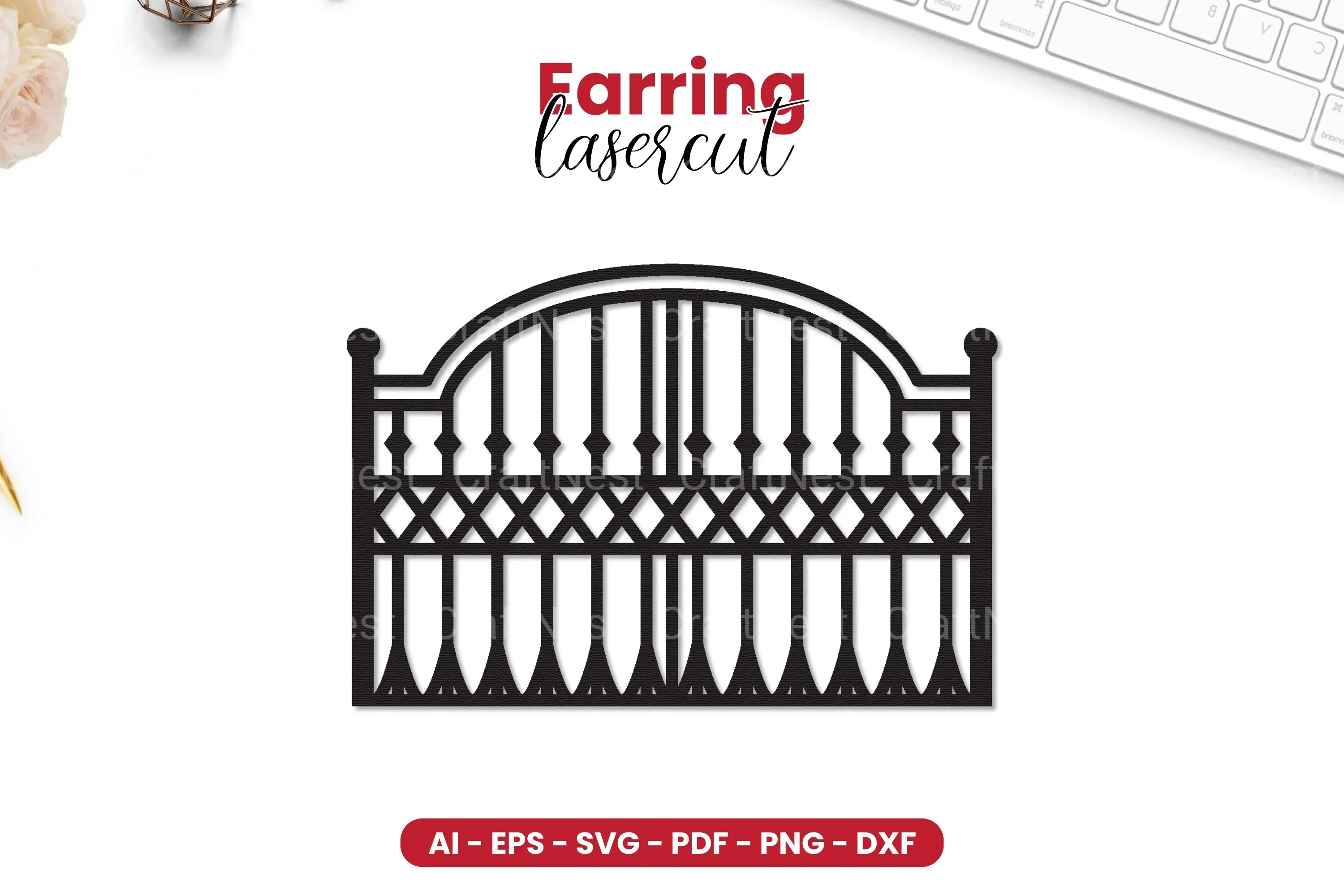 Gate Lasercut SVG Bundle