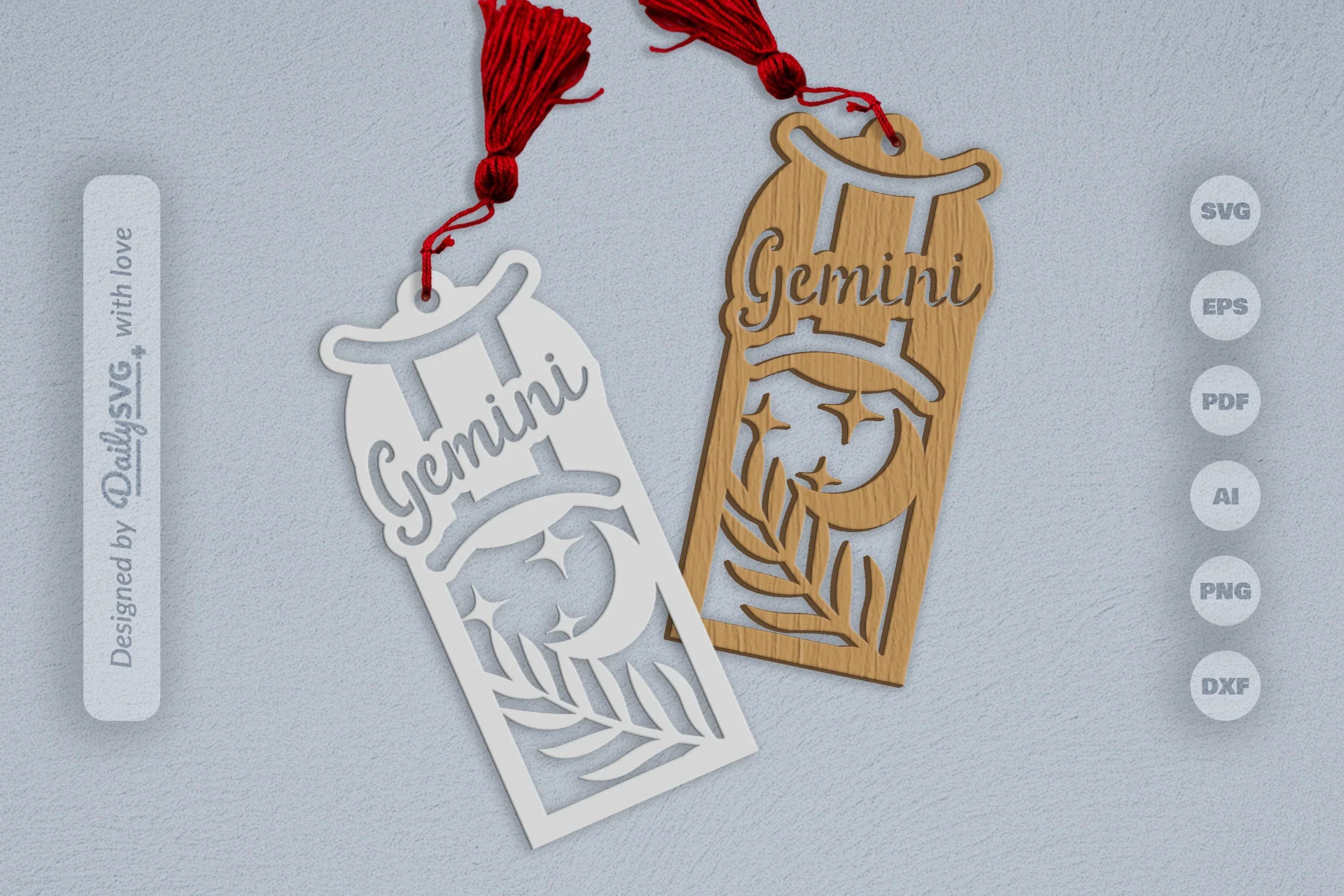 Gemini Zodiac SVG Laser Cut SVG Bundle