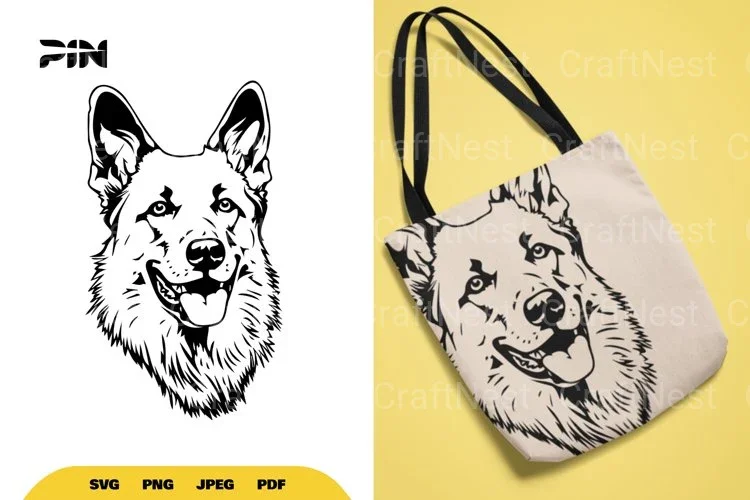German Shepherd Dog Pet Lovers SVG Bundle