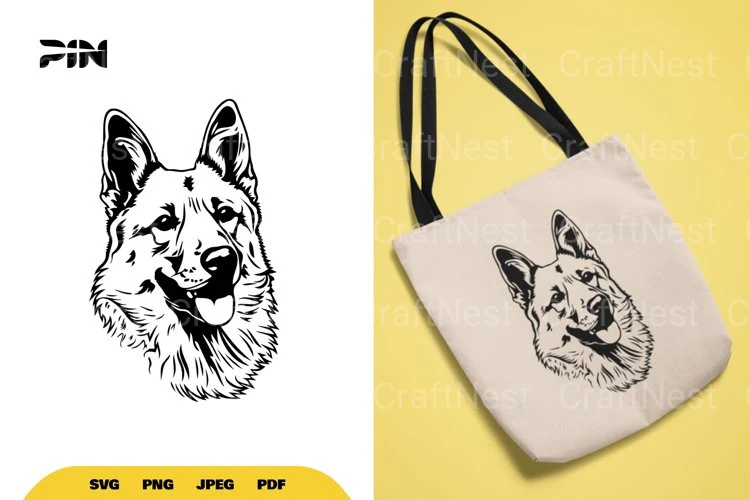 German Shepherd Dog Pet Lovers SVG Bundle