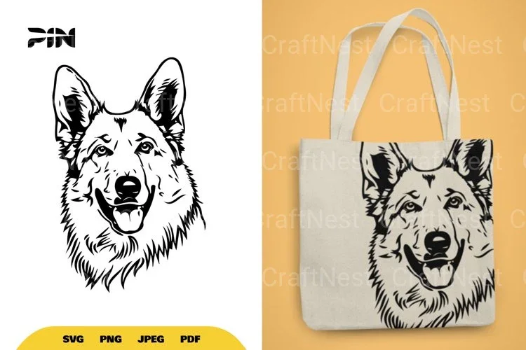 German Shepherd Dog Pet Lovers SVG Bundle