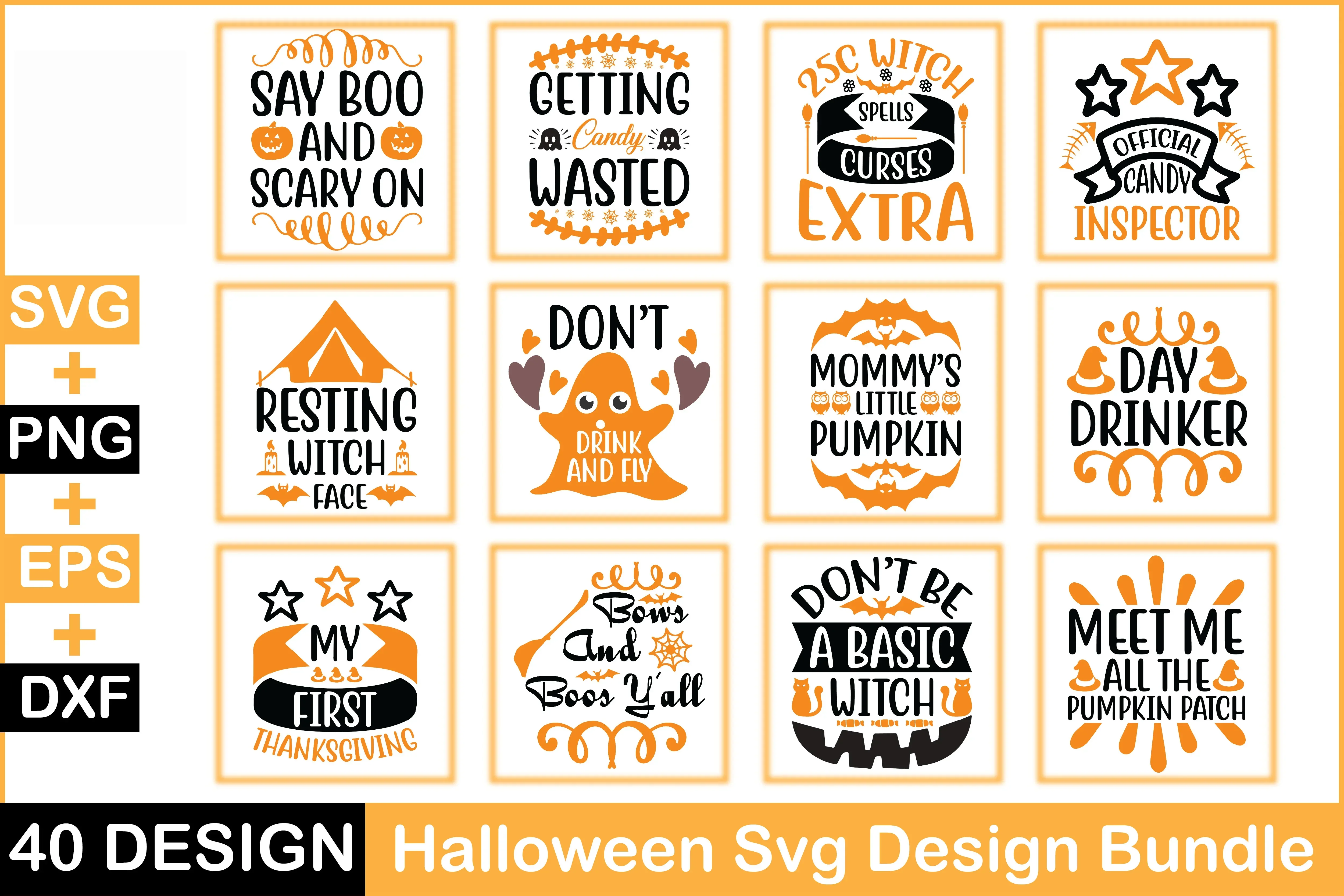 Halloween 40 SVG Bundle - Image 3