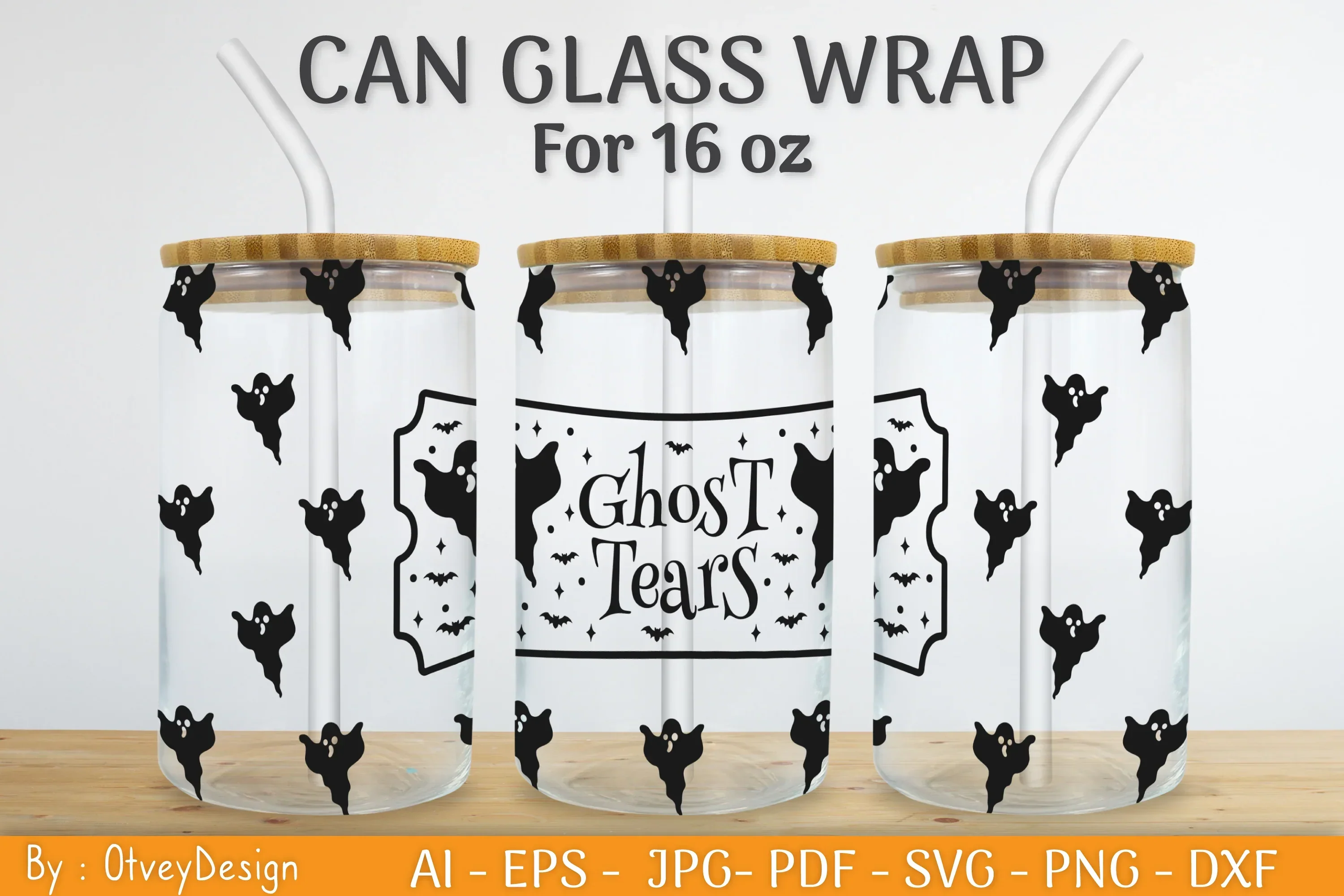 Halloween Beer Can Glass SVG Bundle - Image 2