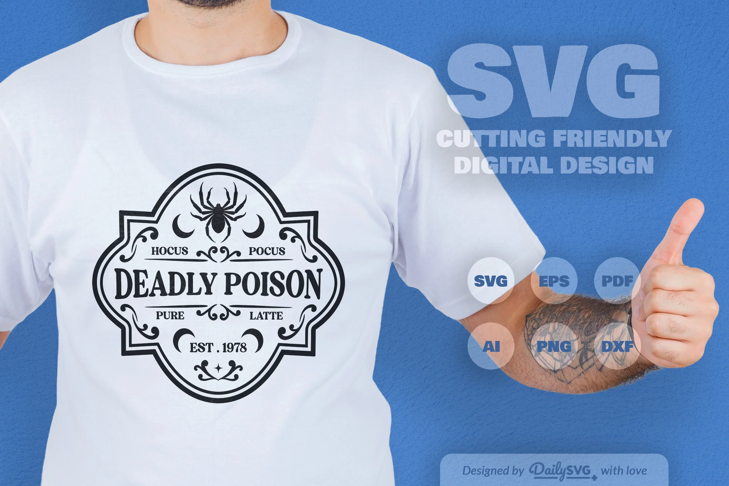 Halloween Bottle Label SVG Bundle - Image 3