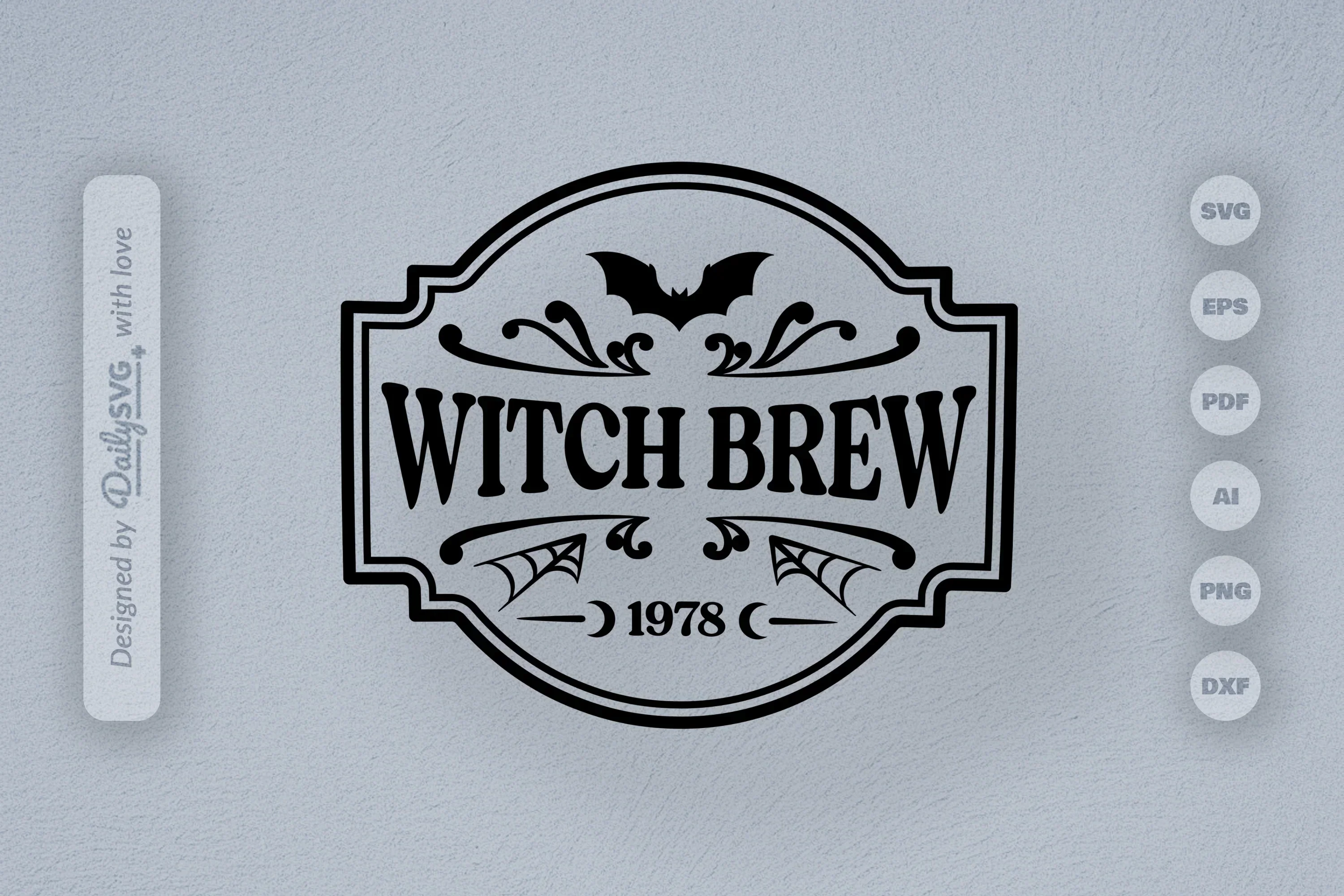 Halloween Bottle Label SVG Bundle