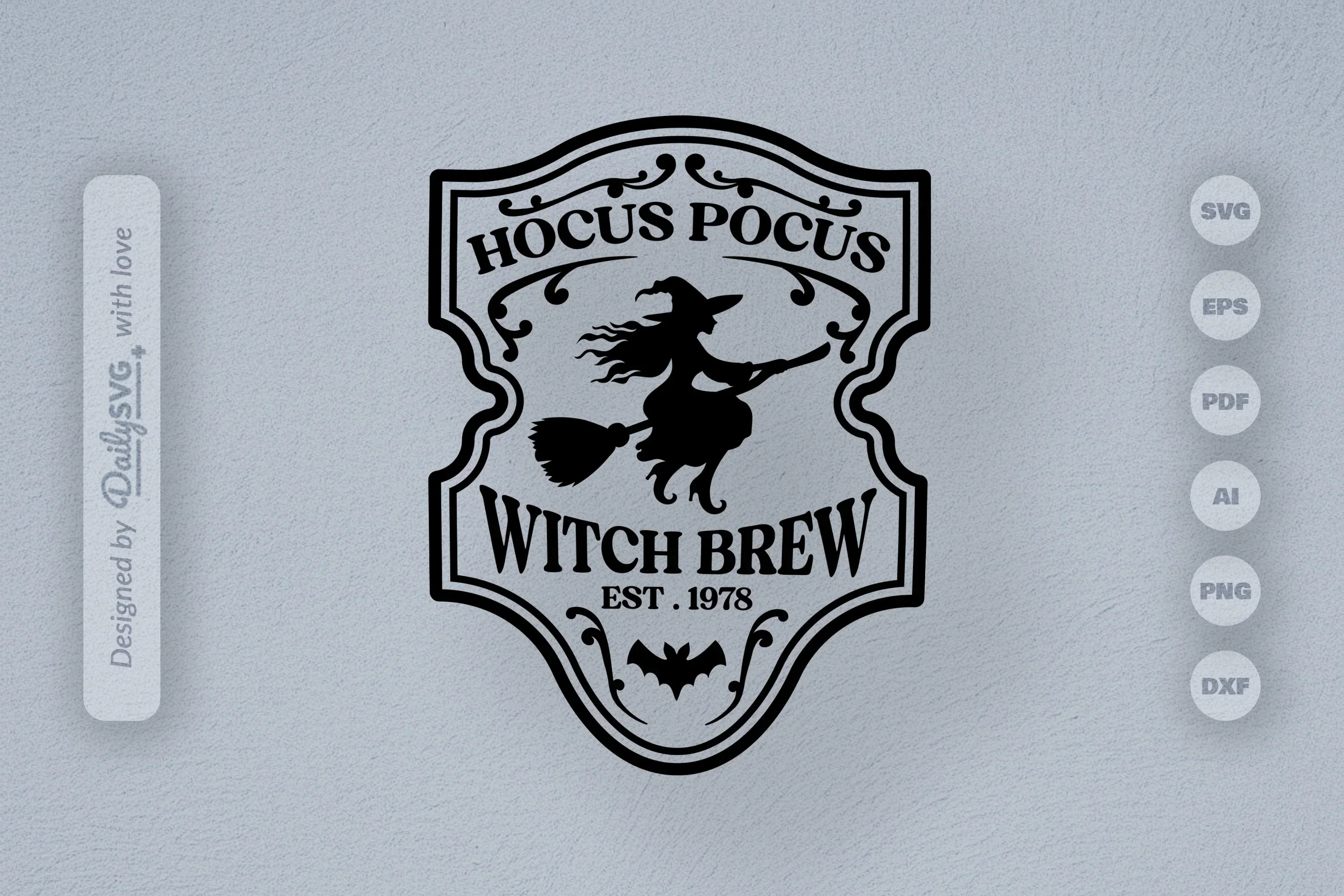 Halloween Bottle Label SVG Bundle