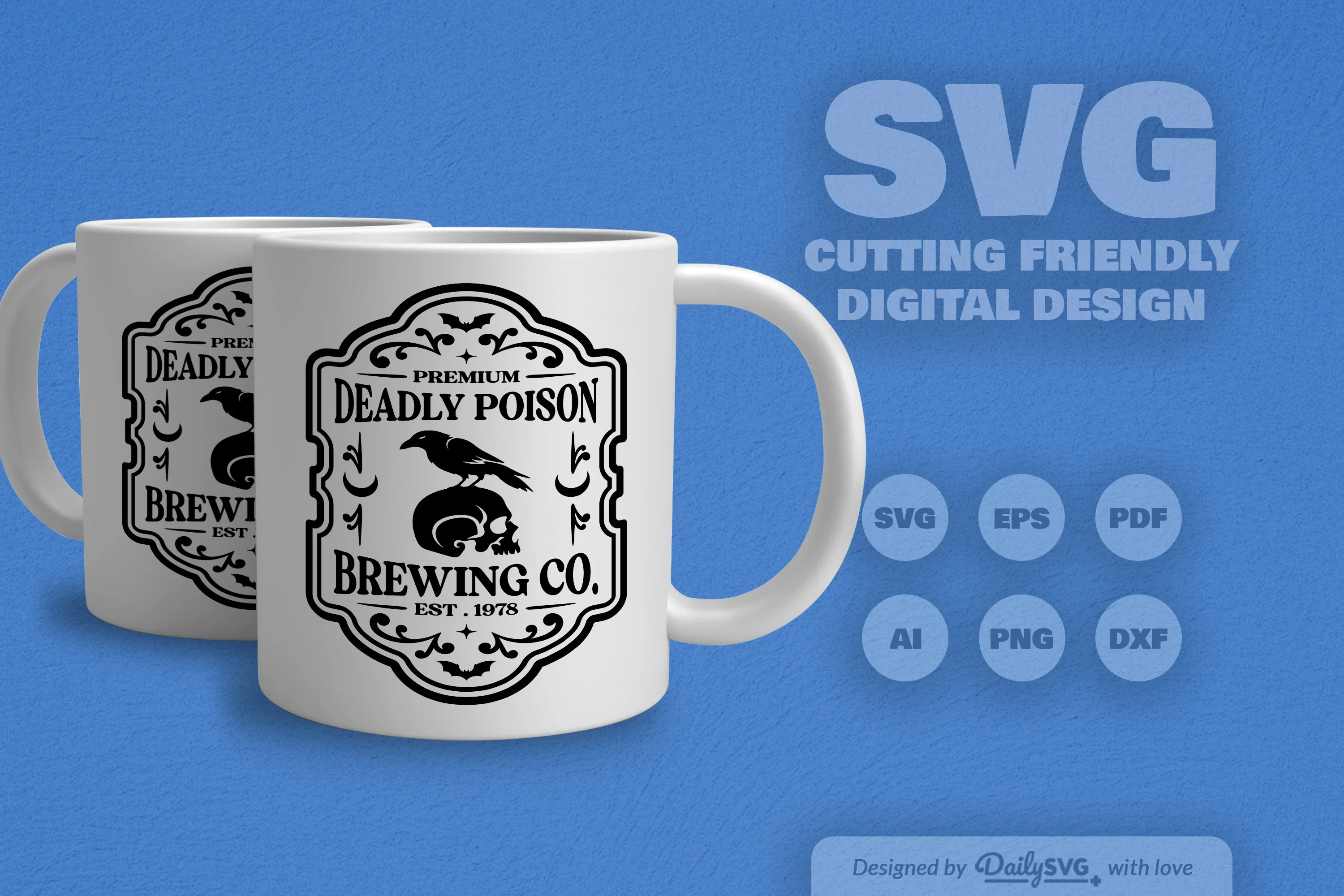 Halloween Bottle Label SVG Bundle - Image 5