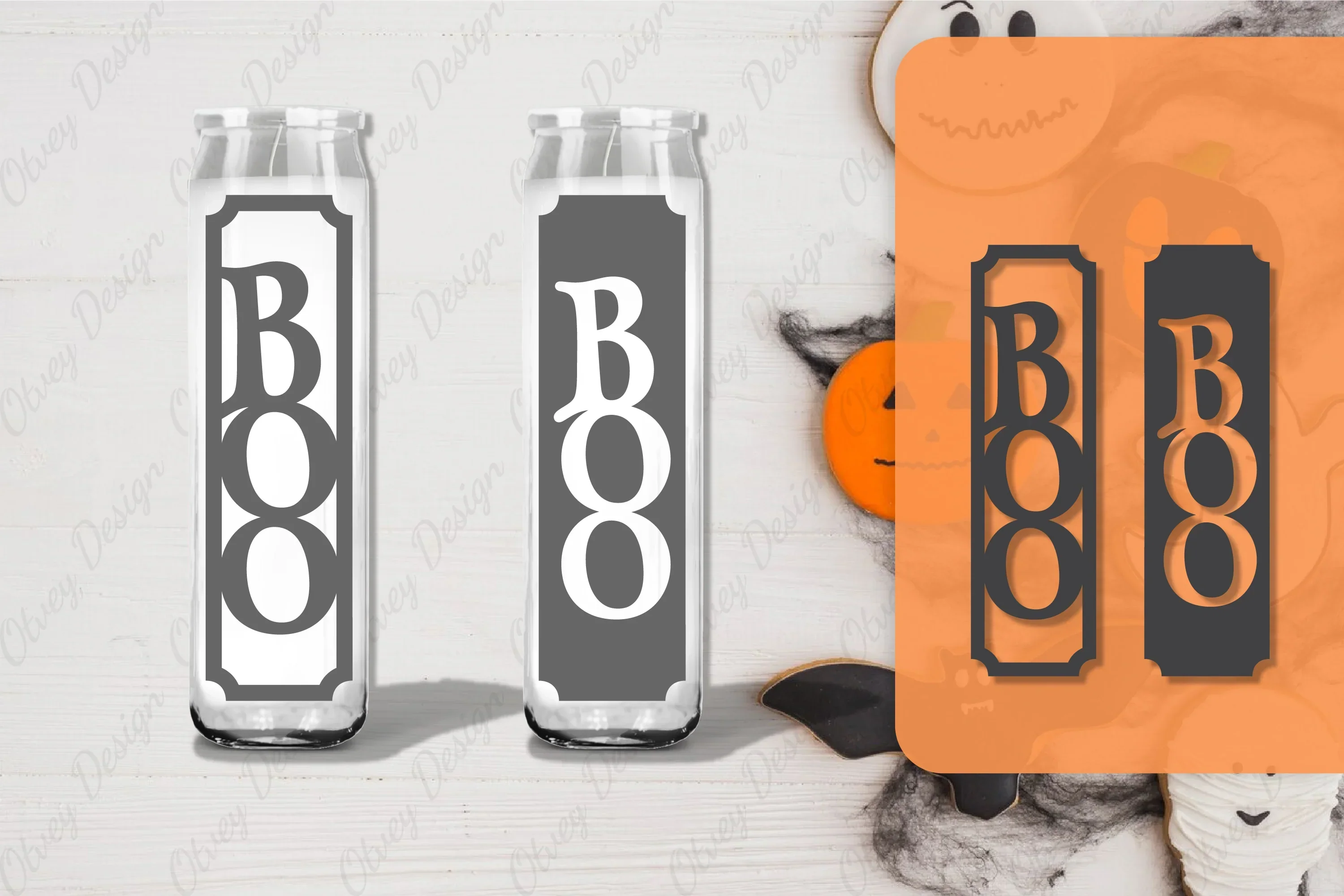 Halloween Candle Tree Design SVG Bundle