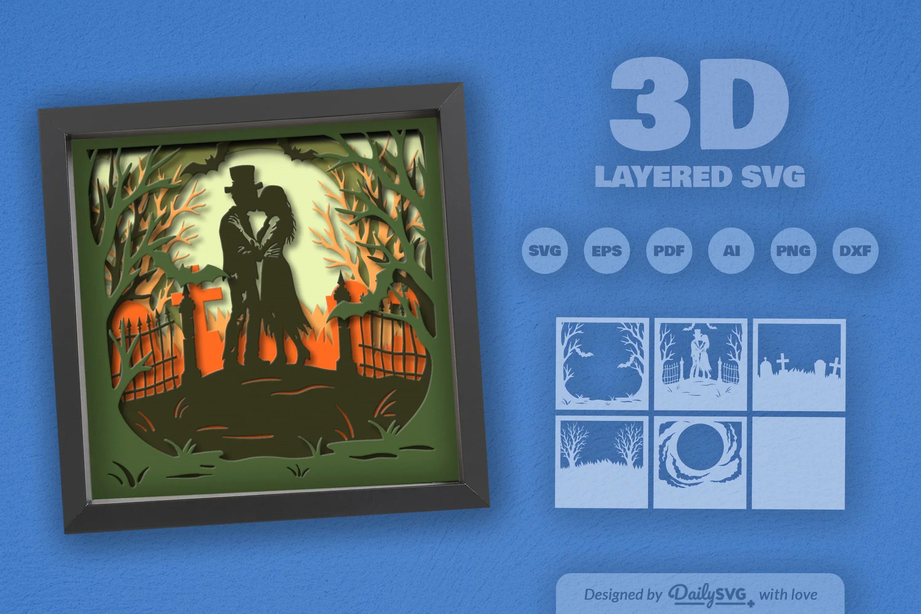 Halloween Couple of Death SVG Bundle - Image 2