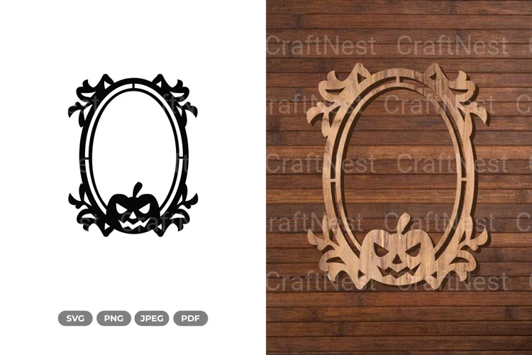 Halloween Frame Cut SVG Bundle