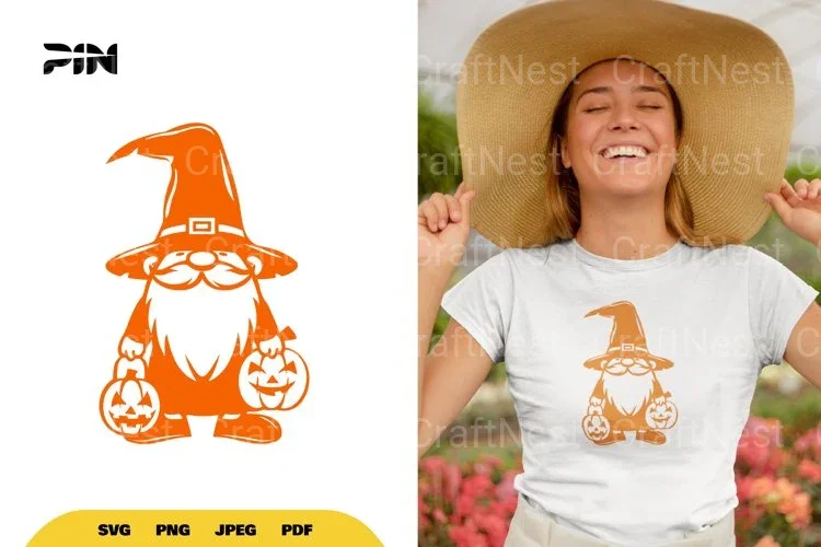 Halloween Gnome SVG Bundle