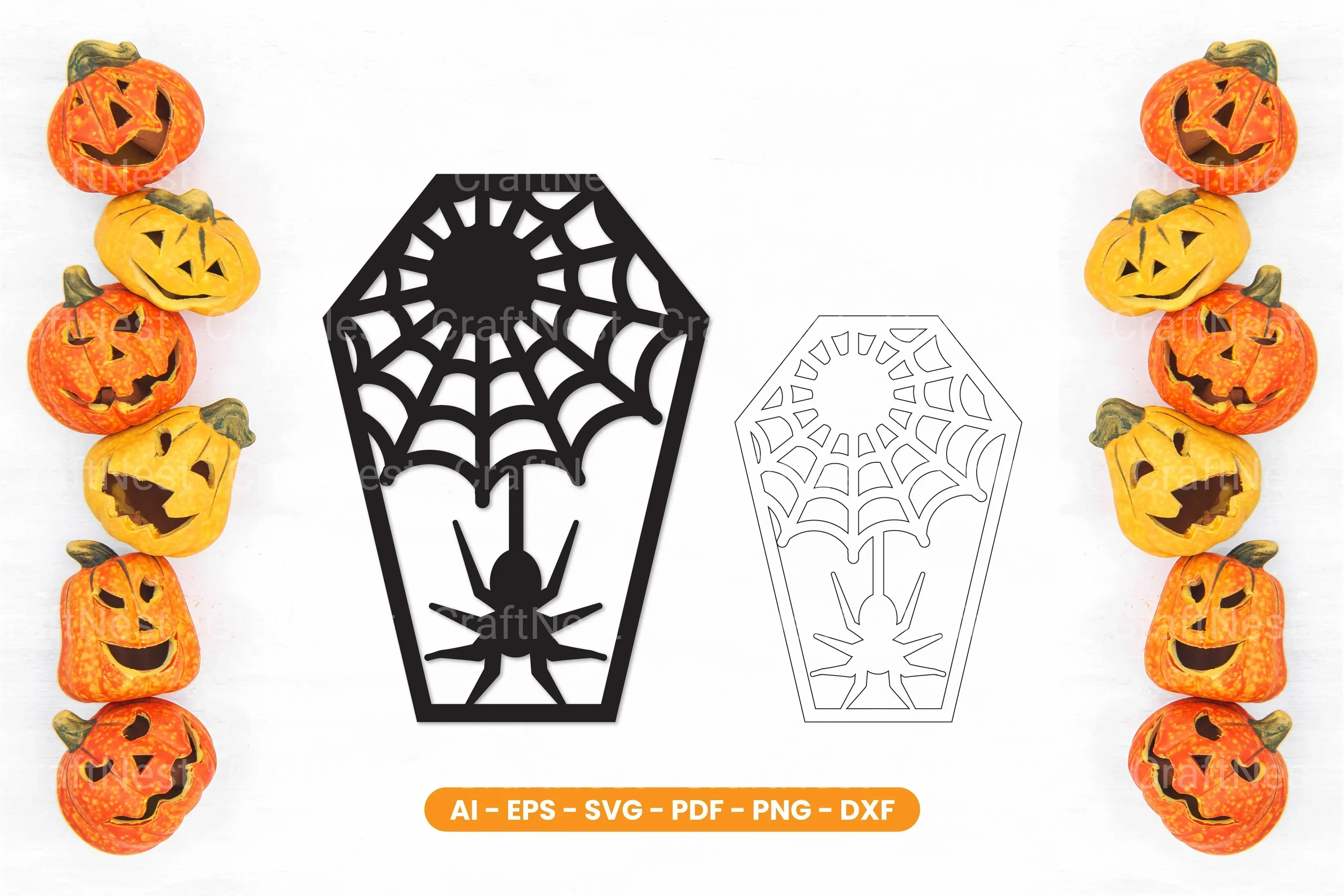 Halloween Lasercut SVG Bundle