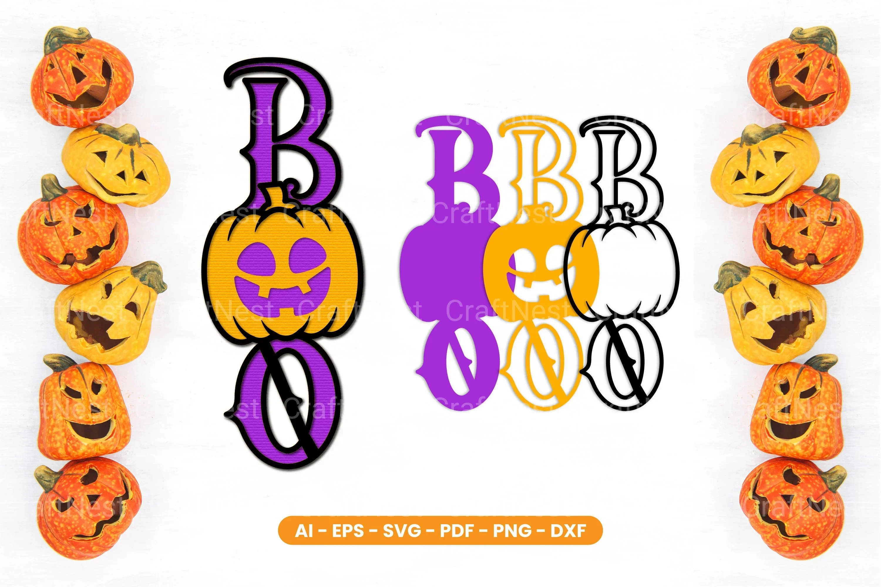 Halloween Lasercut SVG Bundle