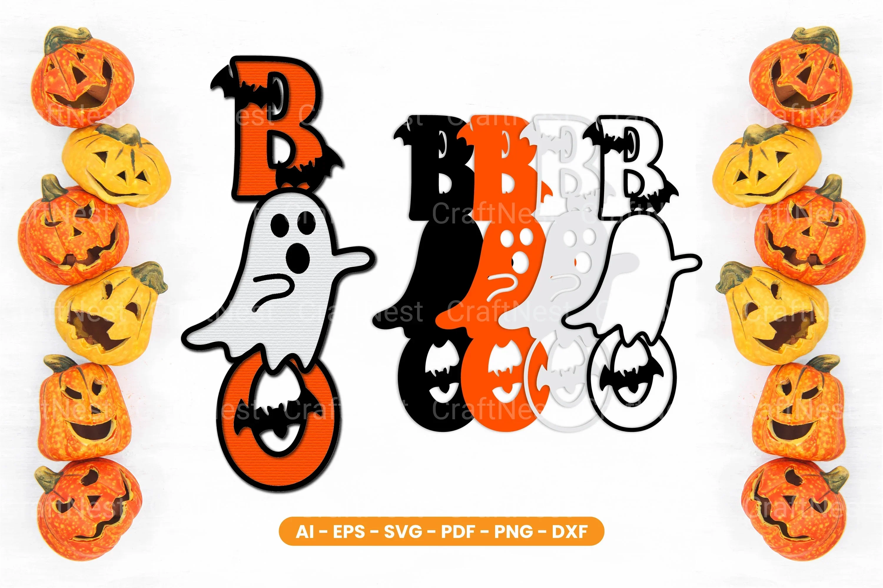 Halloween Lasercut SVG Bundle