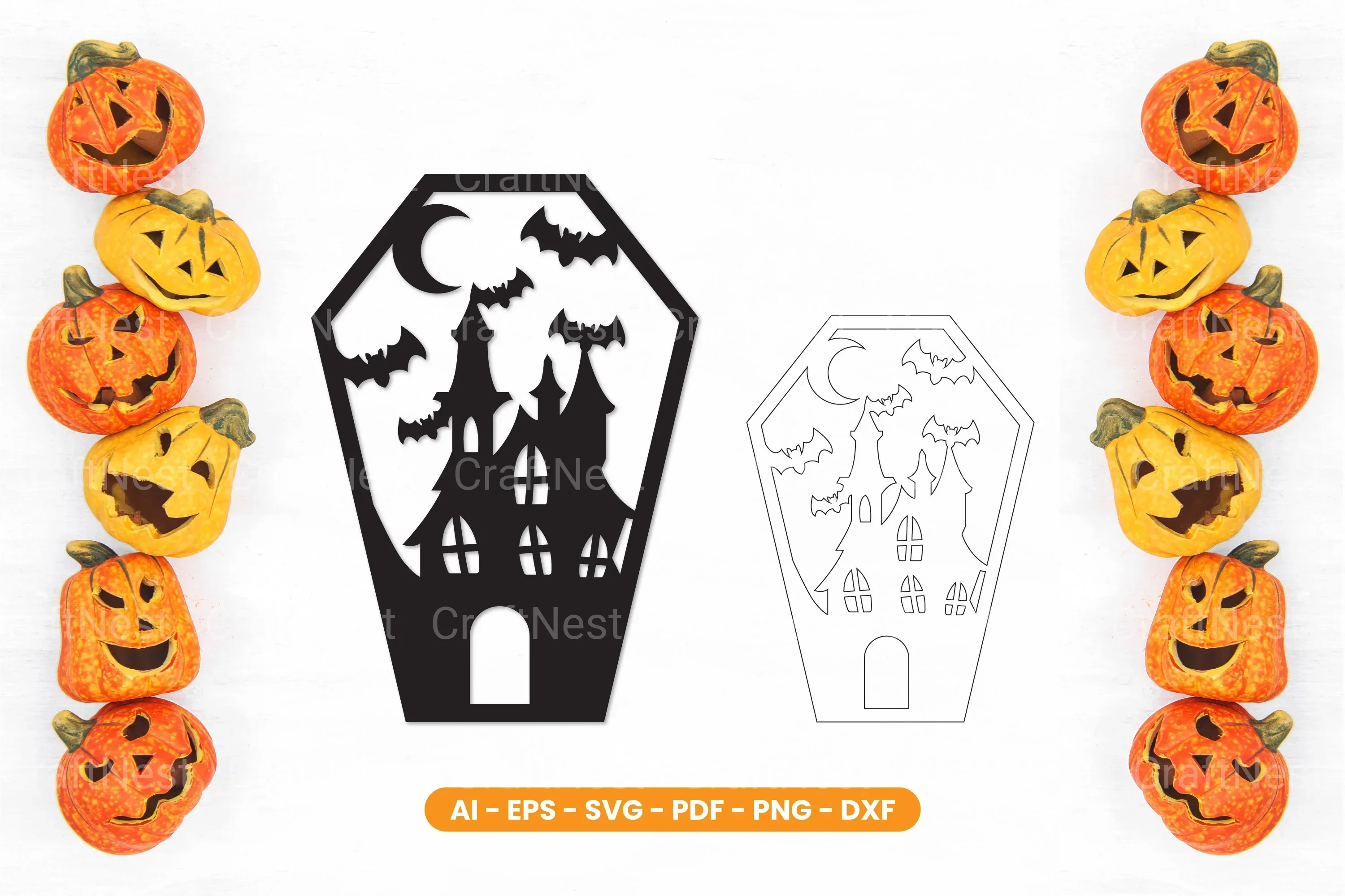 Halloween Lasercut SVG Bundle