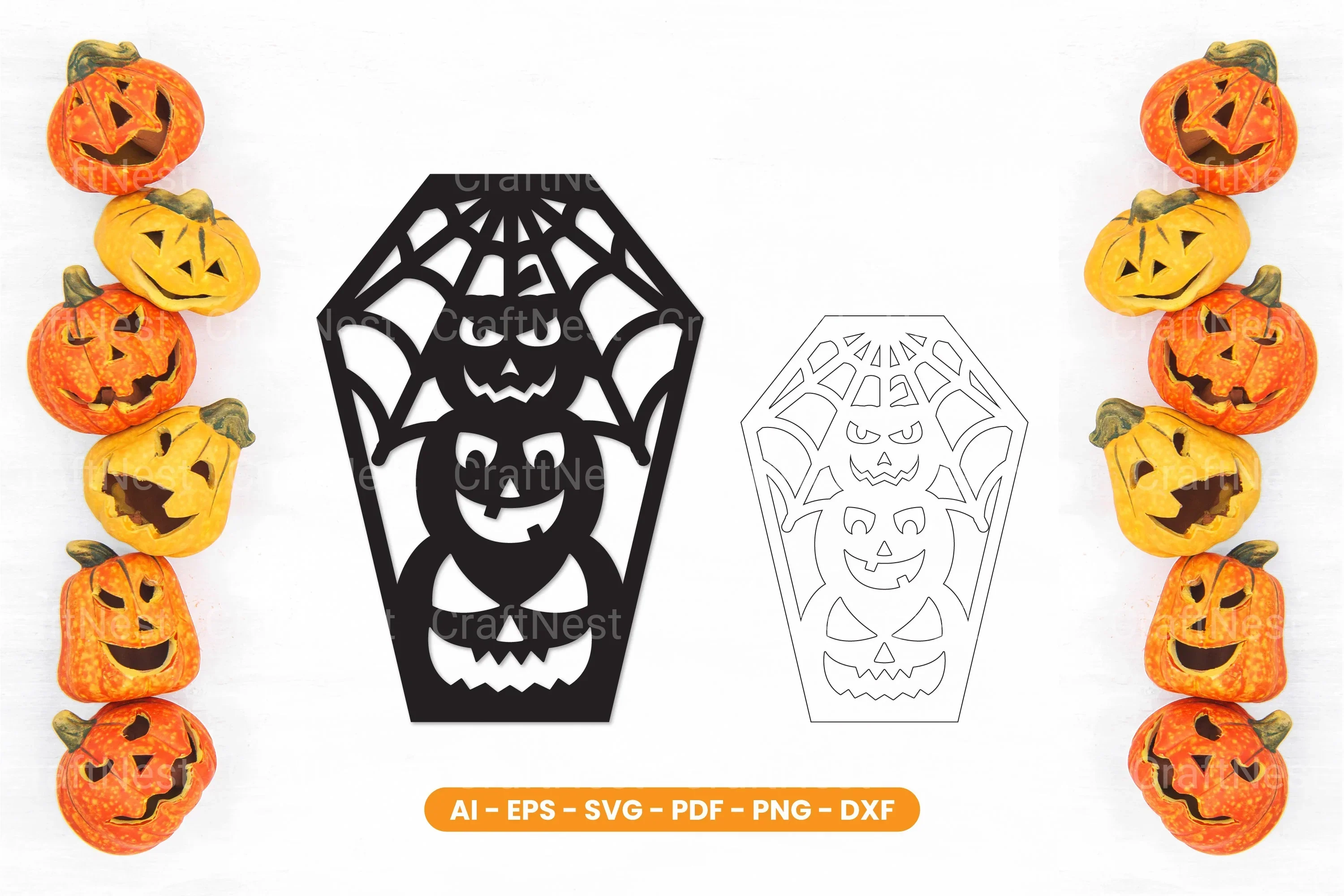 Halloween Lasercut SVG Bundle