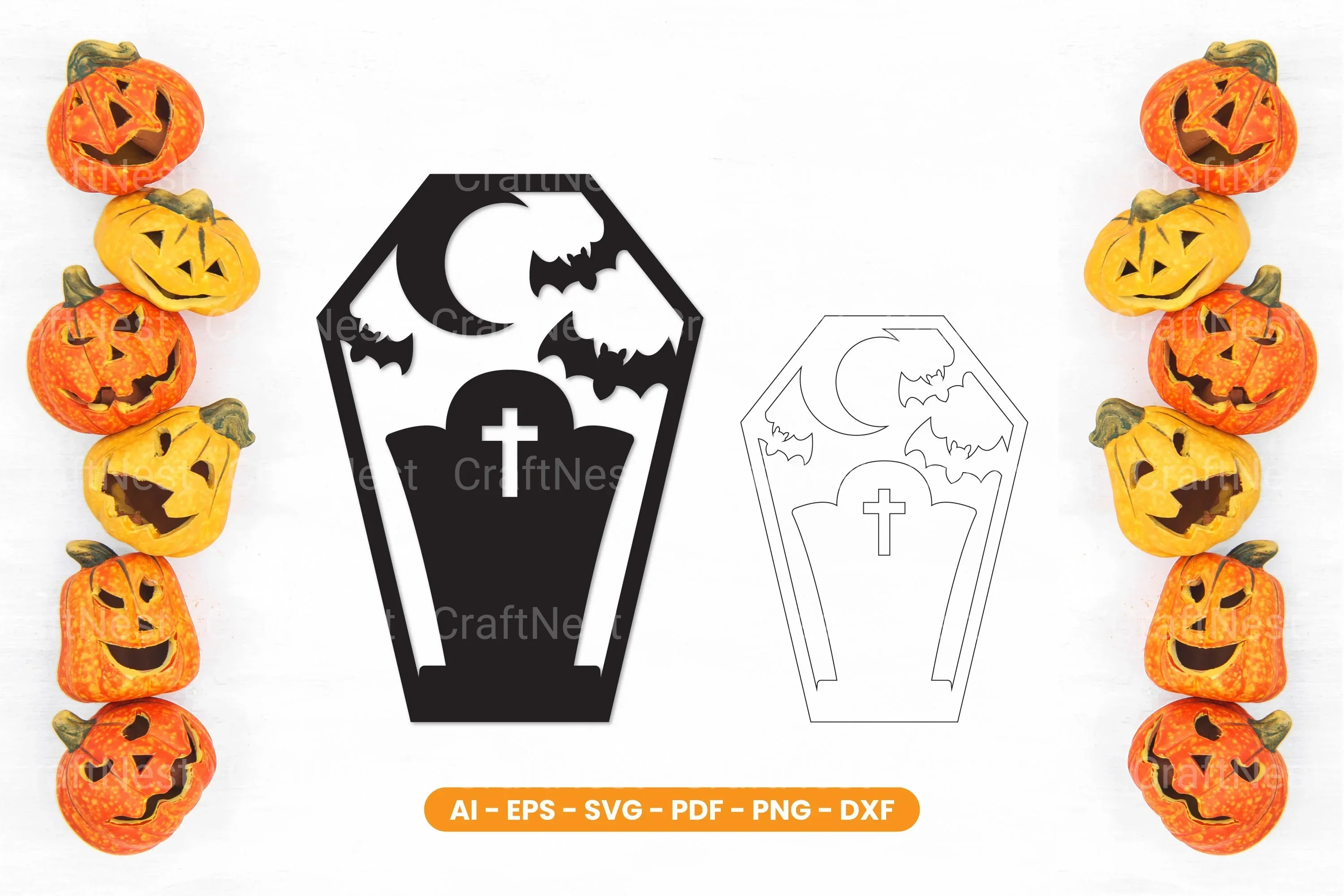 Halloween Lasercut SVG Bundle