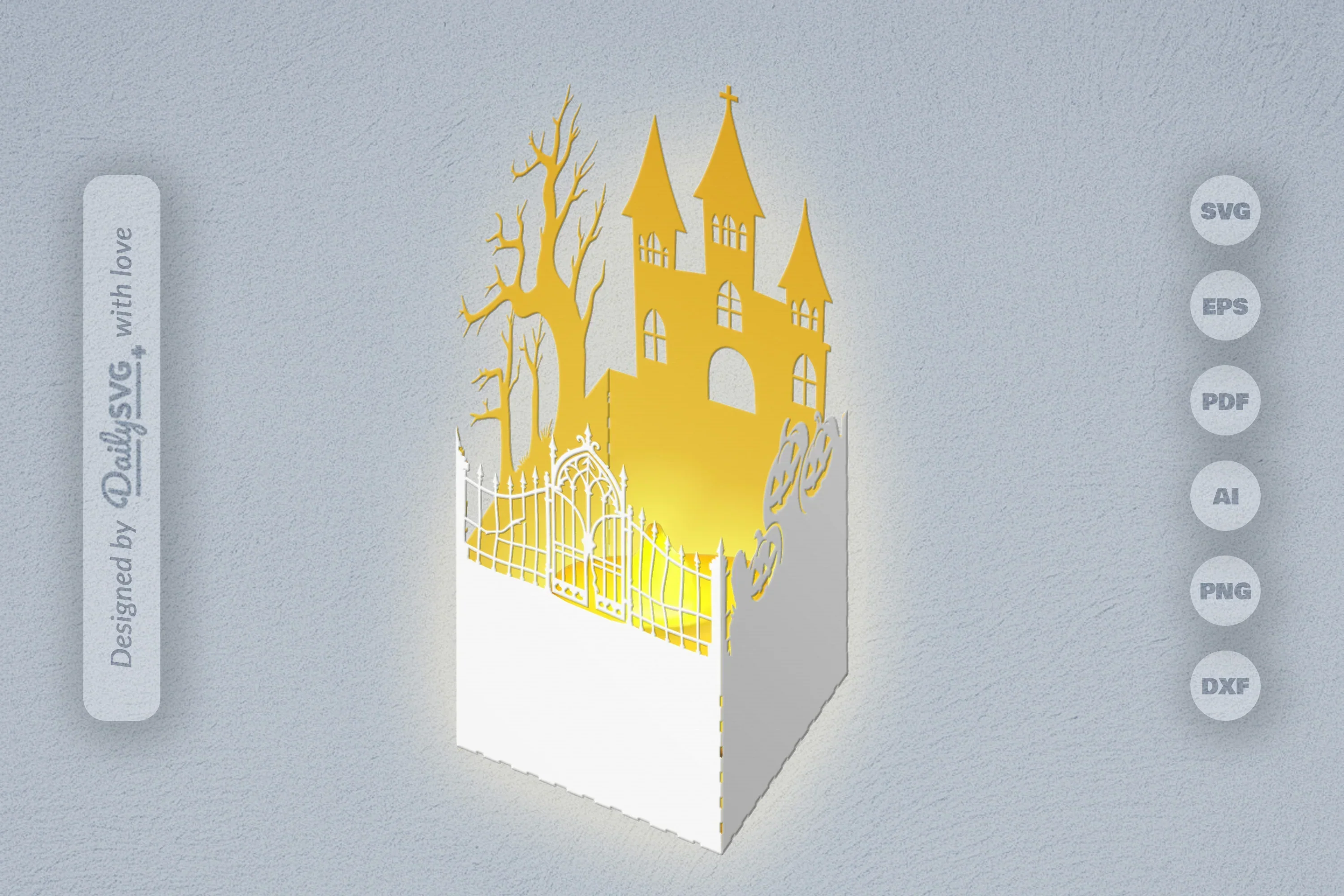 Halloween Papercut SVG Bundle