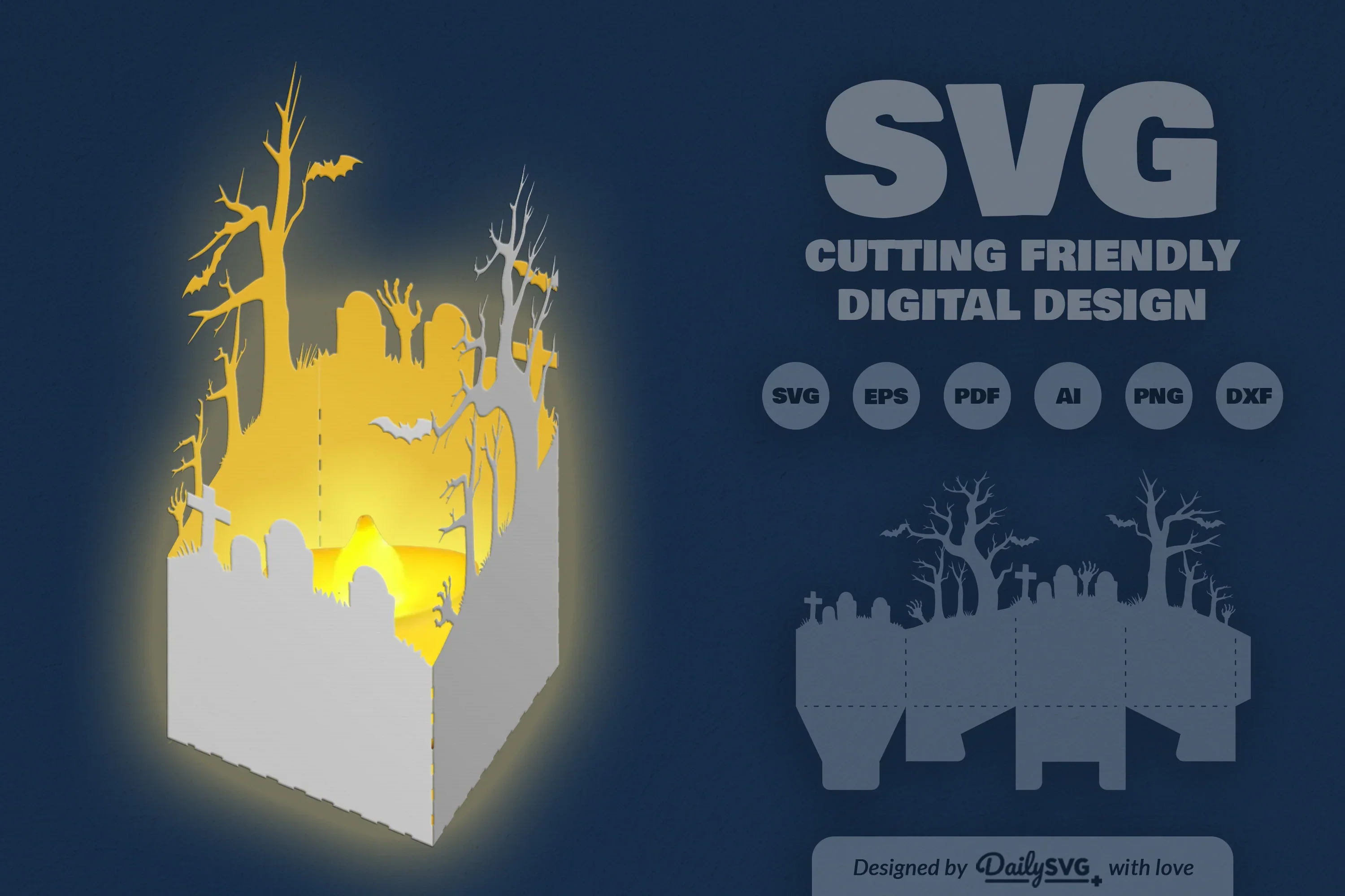 Halloween Papercut SVG Bundle - Image 2