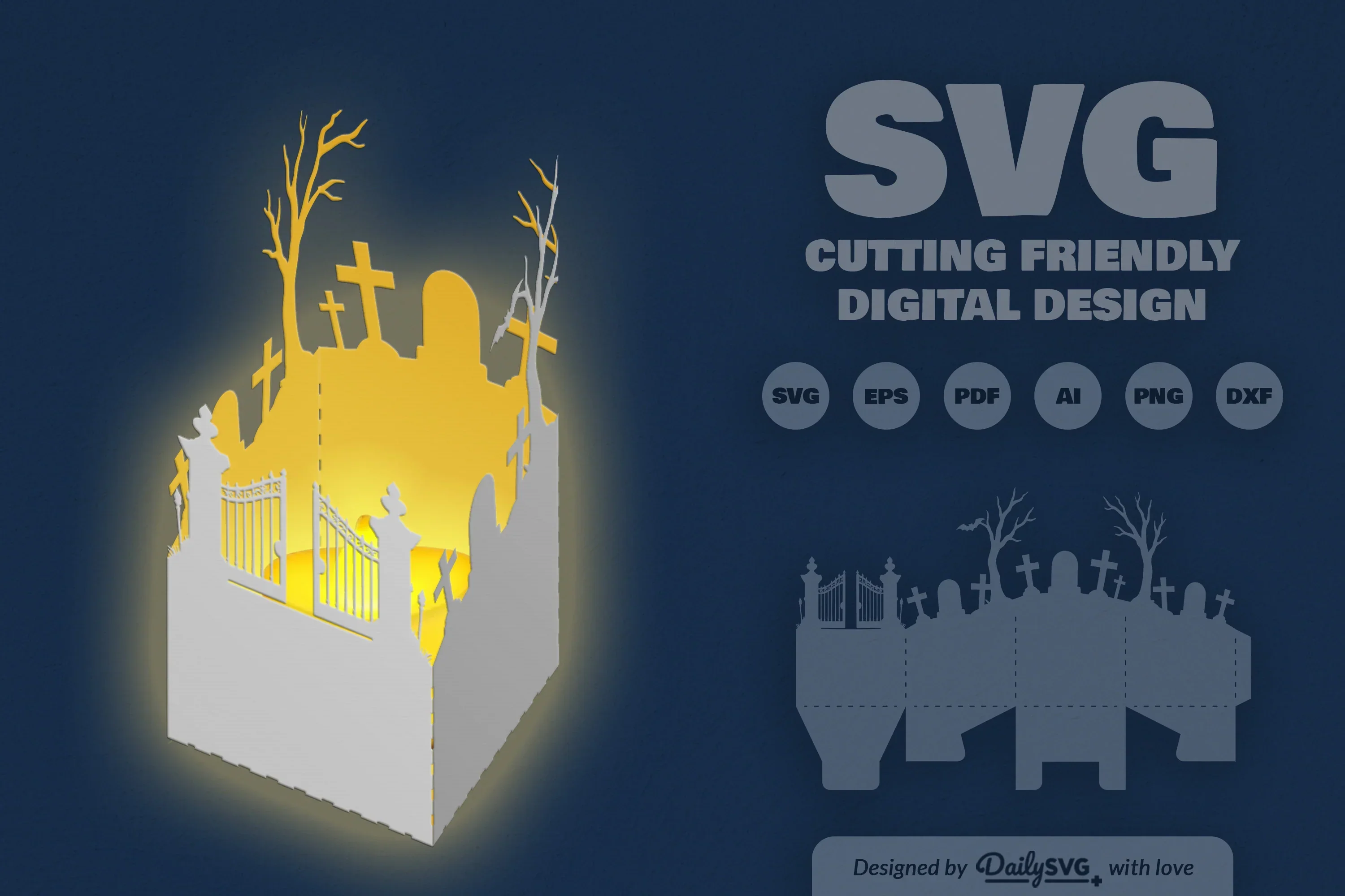 Halloween Papercut SVG Bundle - Image 2