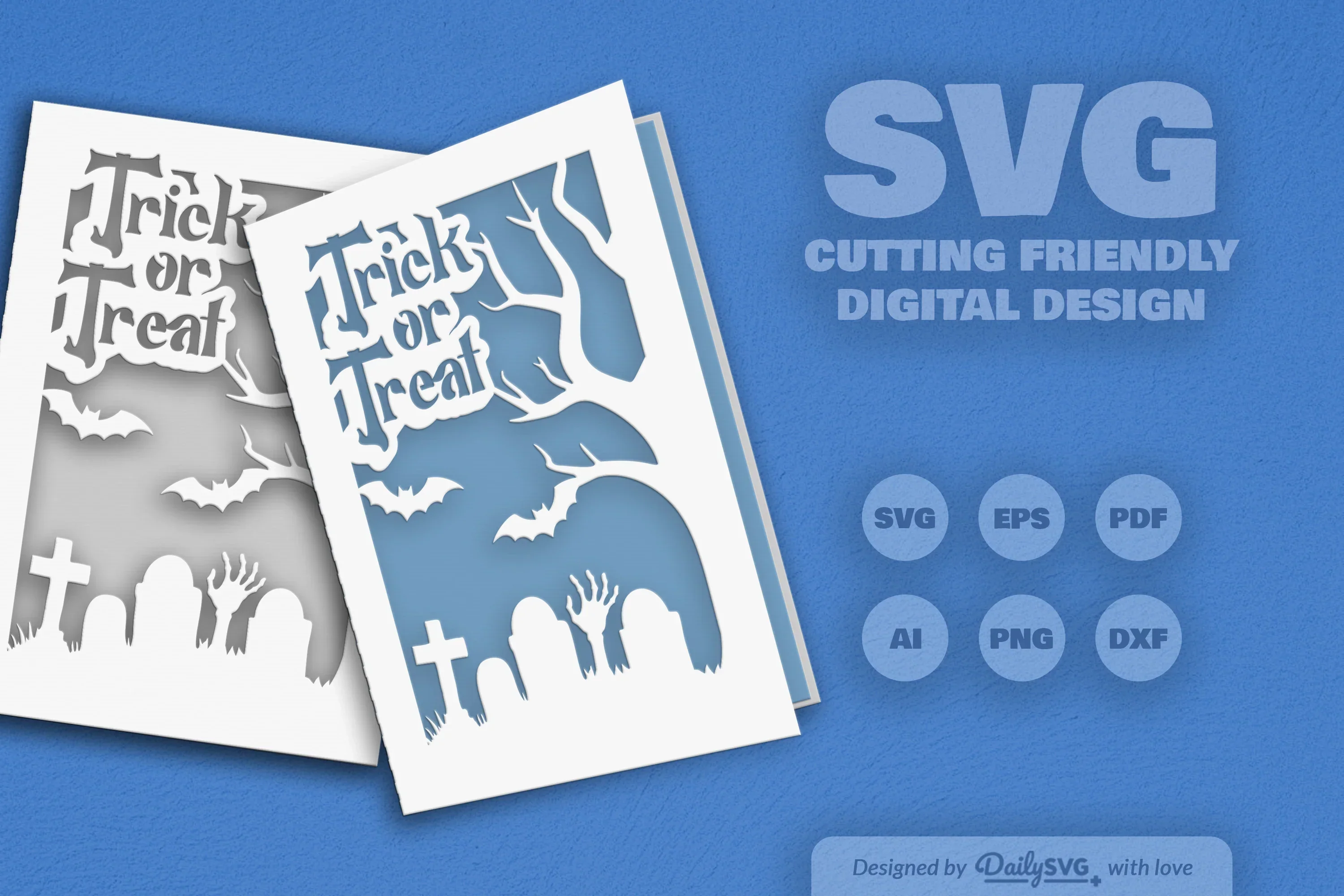 Halloween Papercut SVG Bundle - Image 2