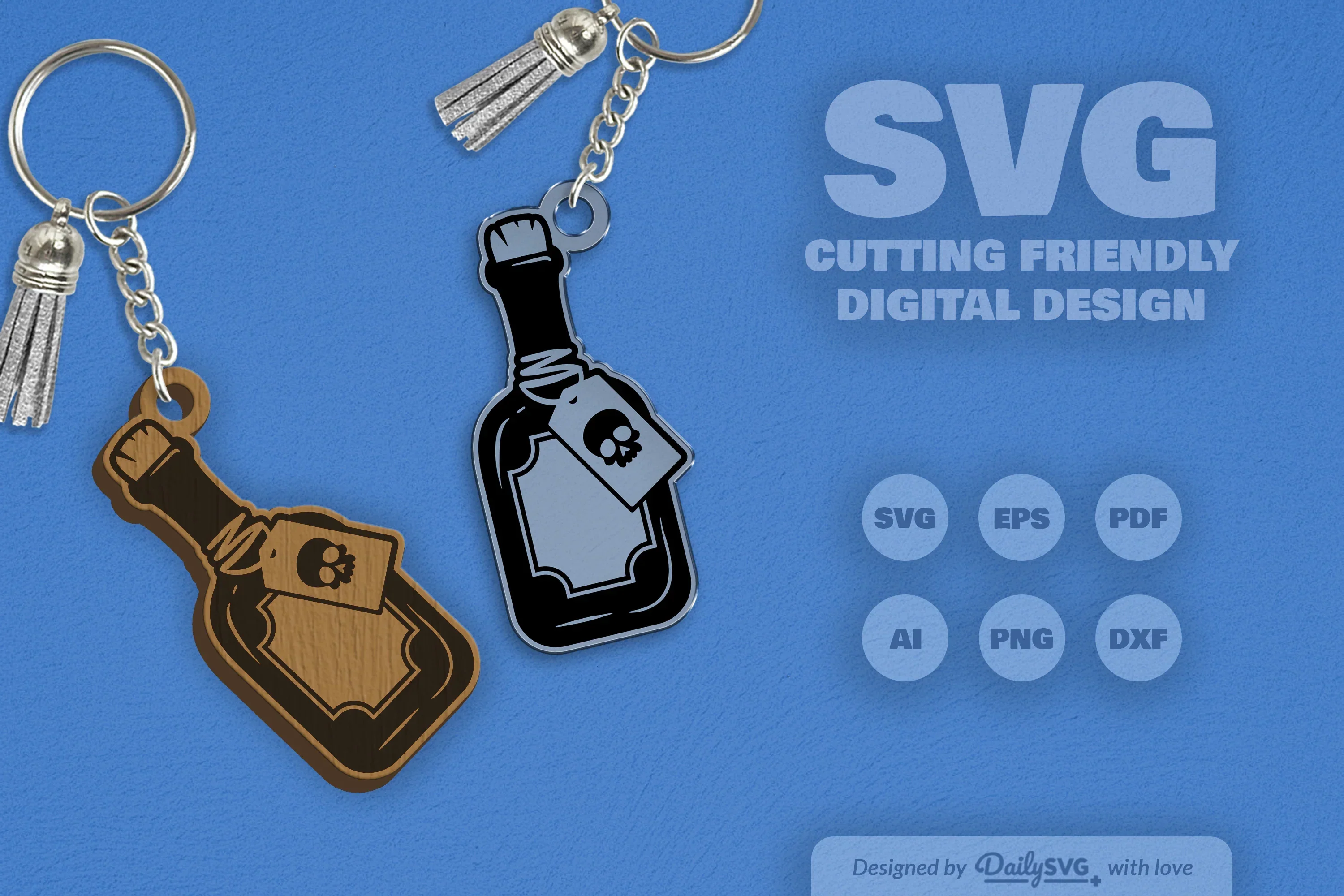 Halloween Poison Bottle Clipart - Daily SVG Bundles - Image 9