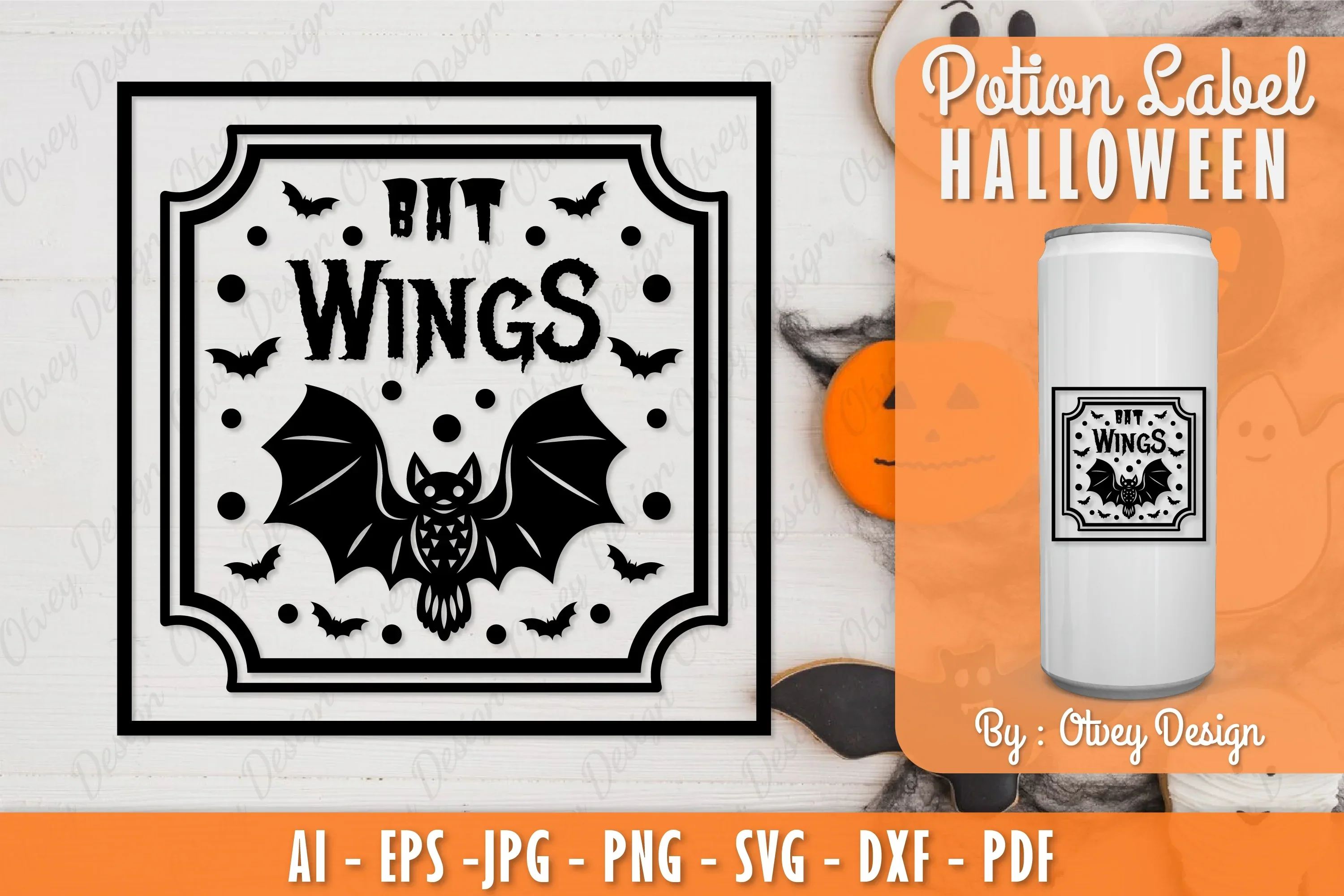 Halloween Potion Label SVG Bundle