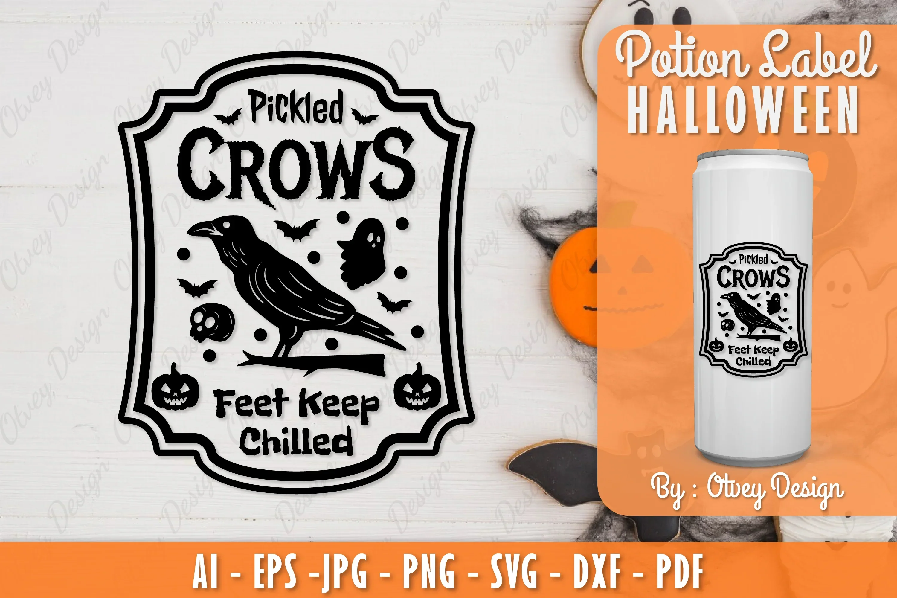 Halloween Potion Label SVG Bundle